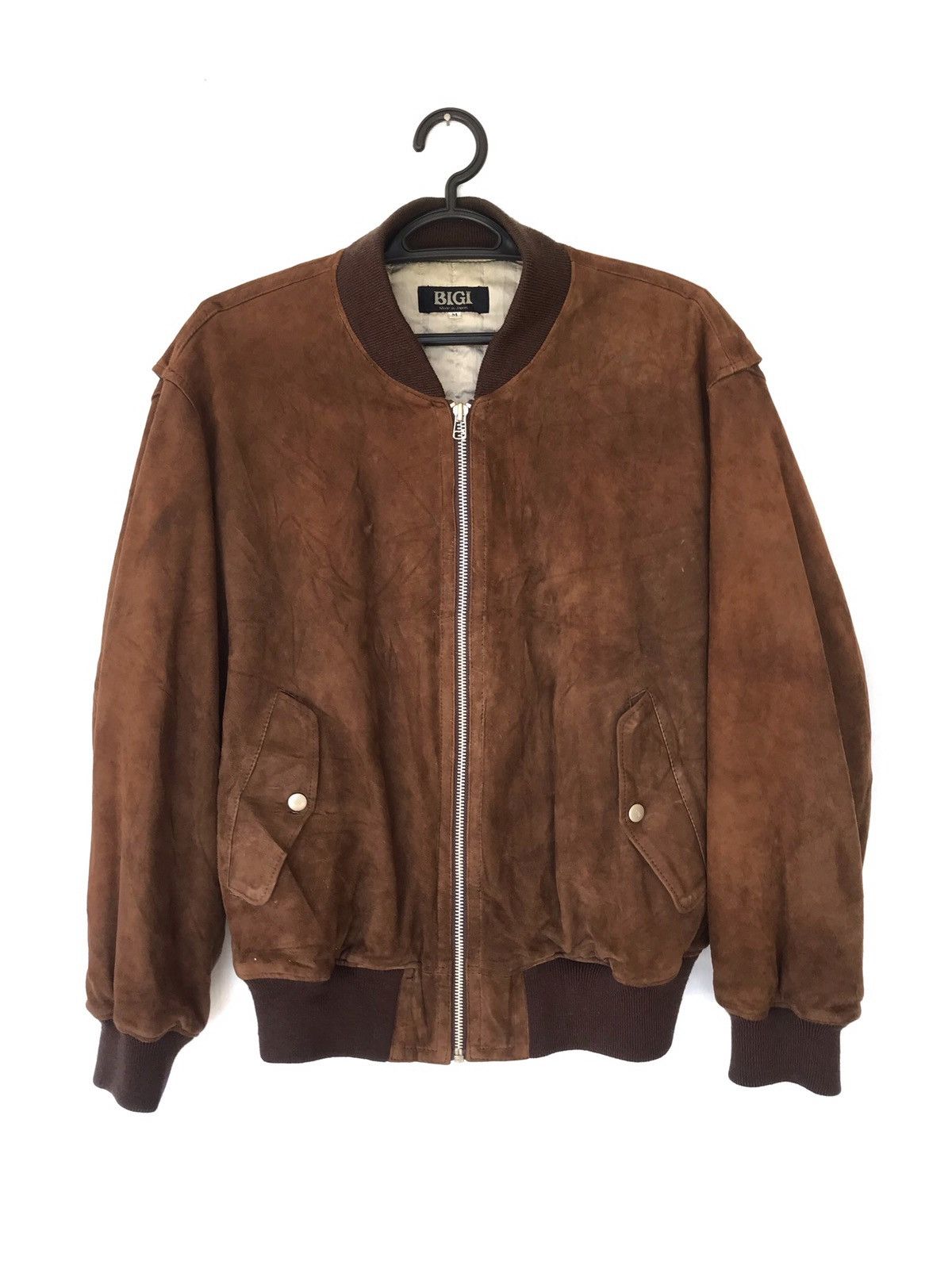 BIGI BIGI 1986 AUTUMN WINTER COLLECTION SUEDE SHEEPSKIN LEATHER Size US L / EU 52-54 / 3 - 4 Thumbnail