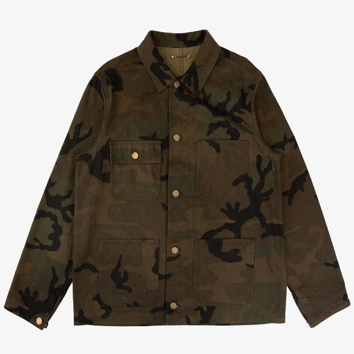 Supreme LOUIS VUITTON x SUPREME CAMO FIELD JACKET | Grailed