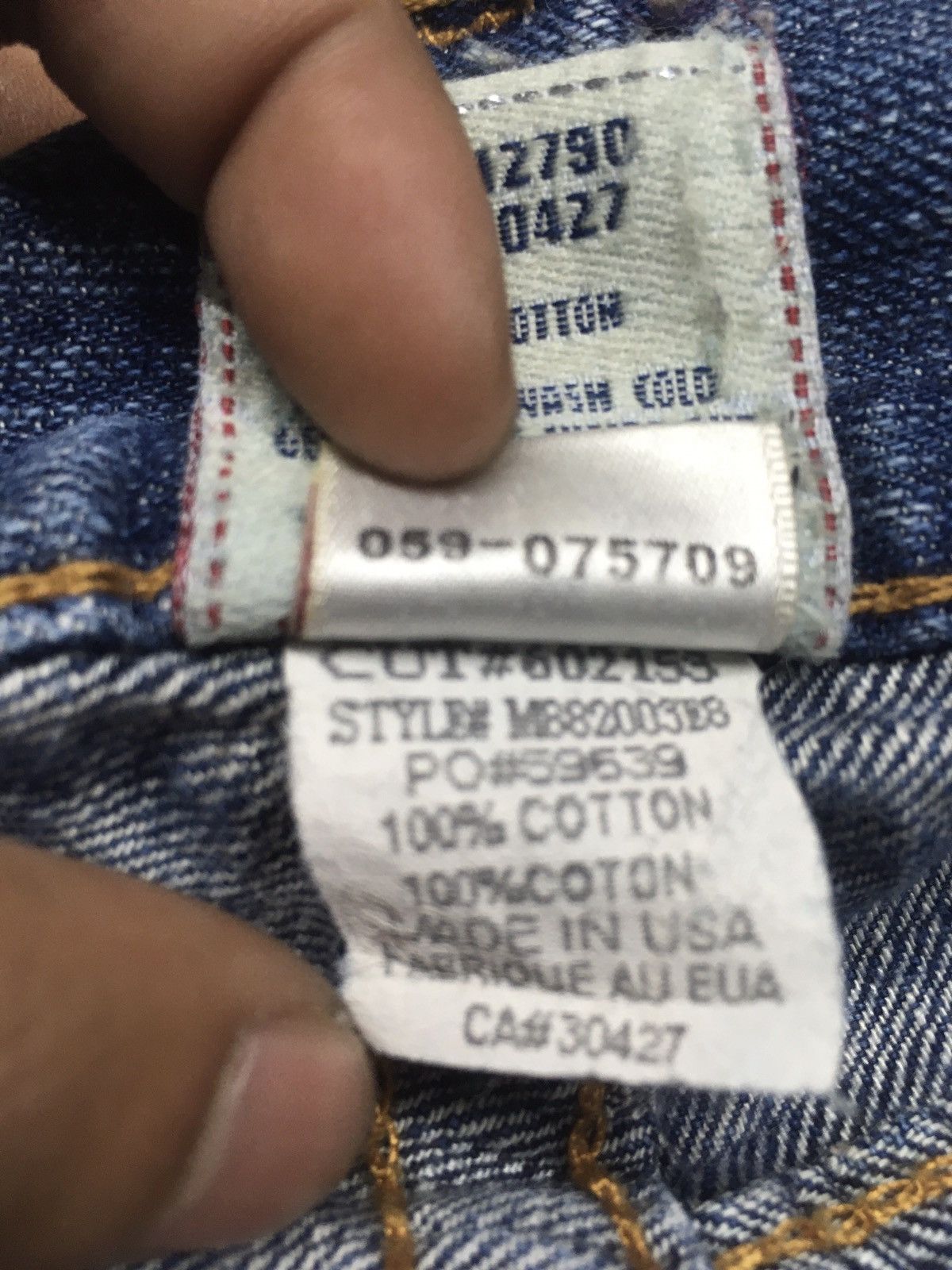 True Religion × Vintage TR Flare leather trim arcuate backpocket distresed denim Size US 29 - 16 Thumbnail