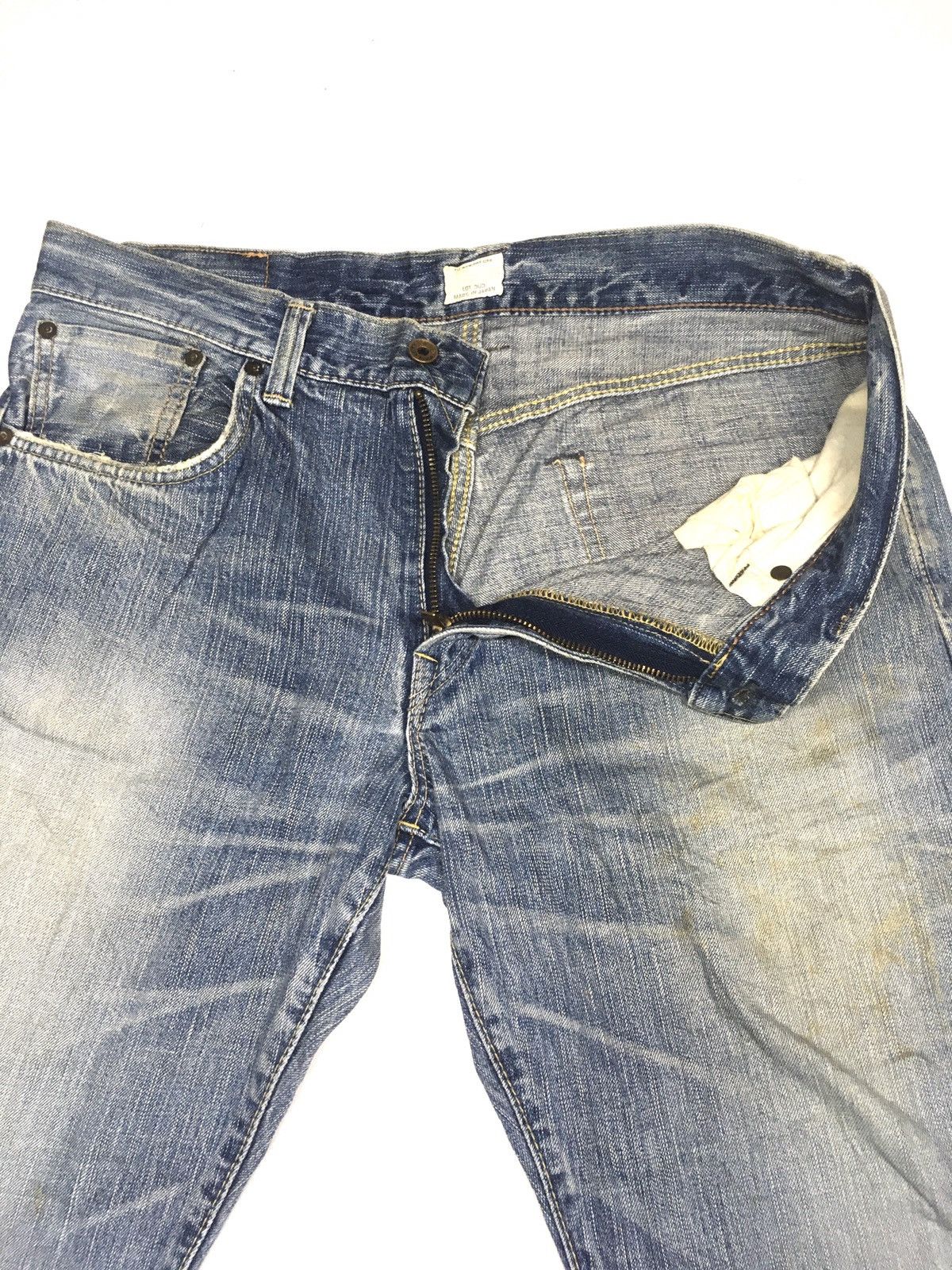 Edwin × Vintage Vintage Edwin 505zx distressed selvage denim Size US 34 / EU 50 - 5 Thumbnail