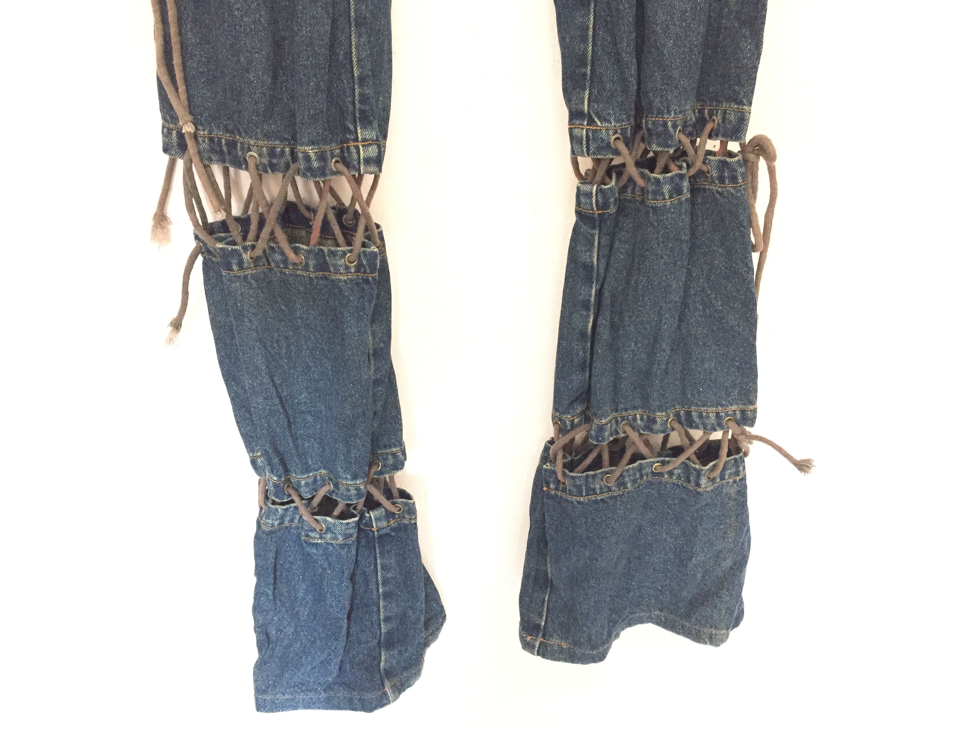 Morgan Homme 1990s lace Hagi pants Size US 30 / EU 46 - 5 Thumbnail