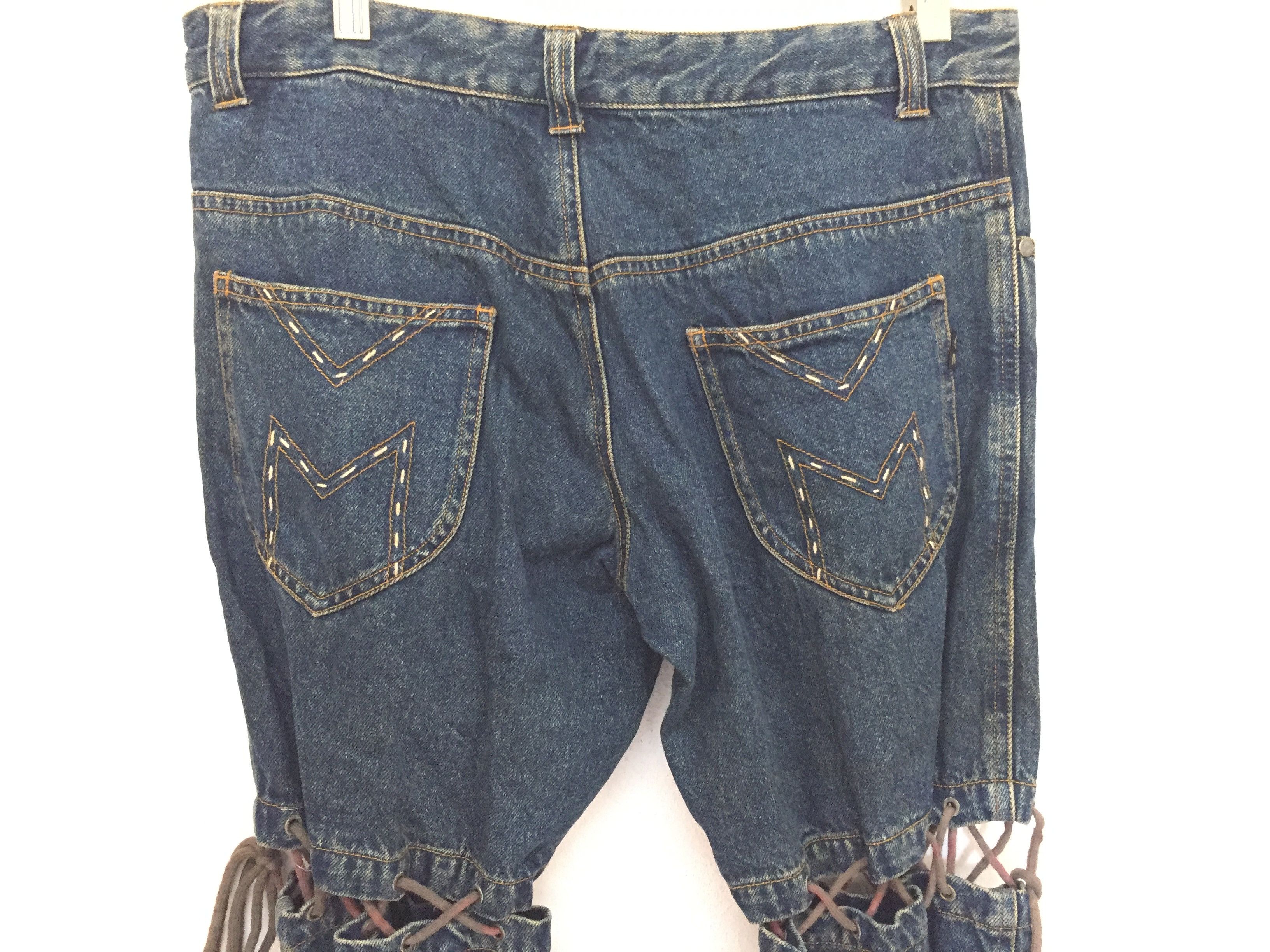 Morgan Homme 1990s lace Hagi pants Size US 30 / EU 46 - 8 Thumbnail