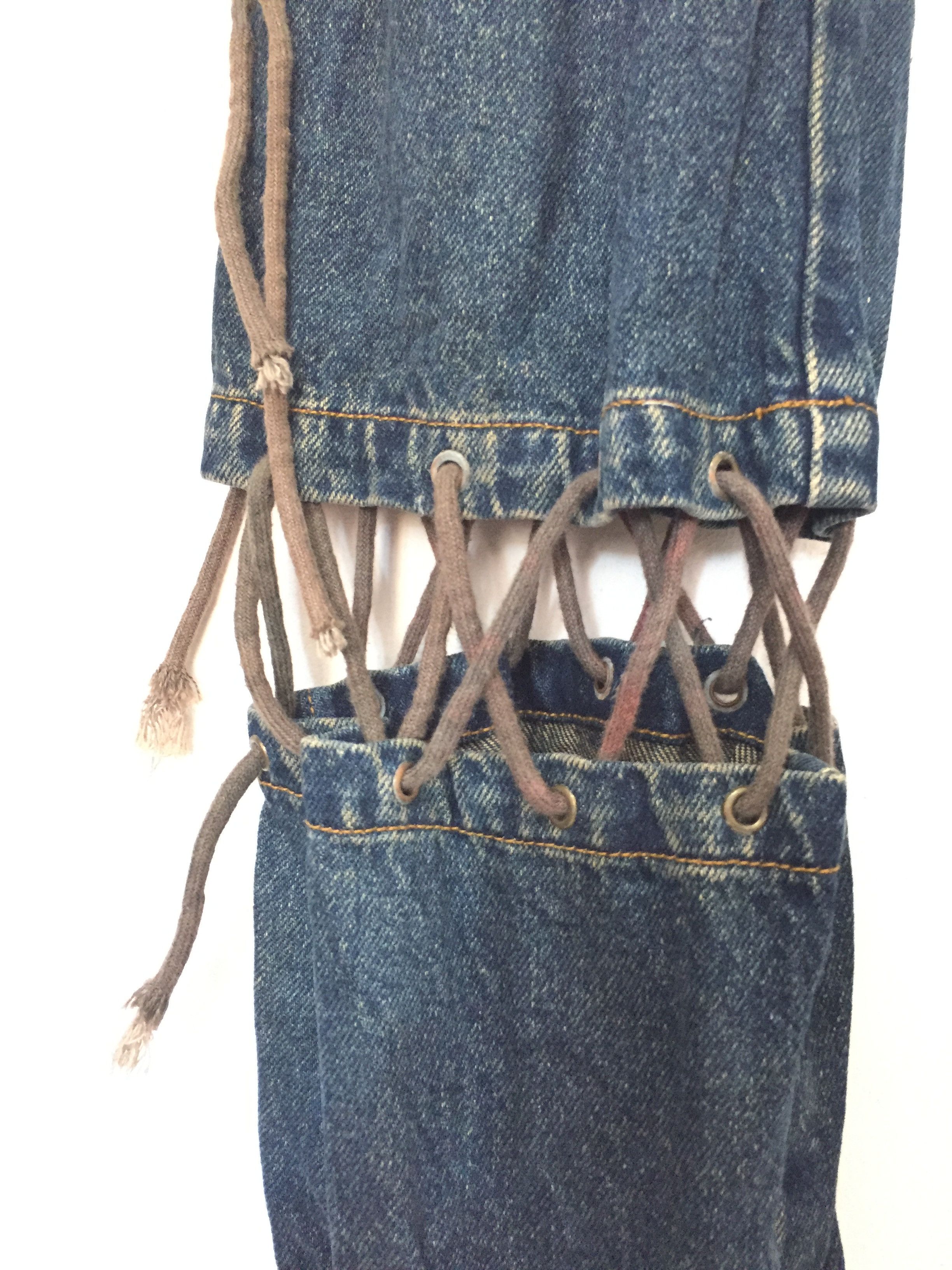 Morgan Homme 1990s lace Hagi pants Size US 30 / EU 46 - 6 Thumbnail