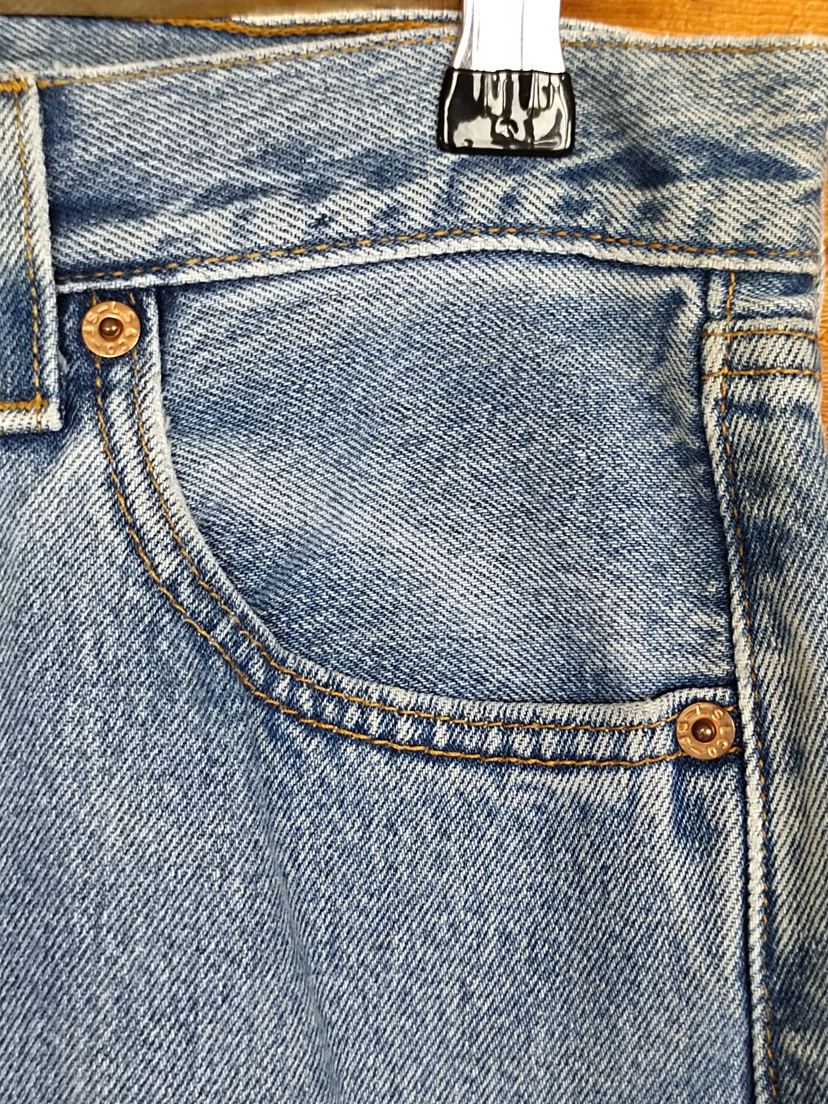Levi's Vintage Clothing Vintage 90s LEVIS 501 Skull & Flowers Denim Jeans Size US 29 - 4 Thumbnail