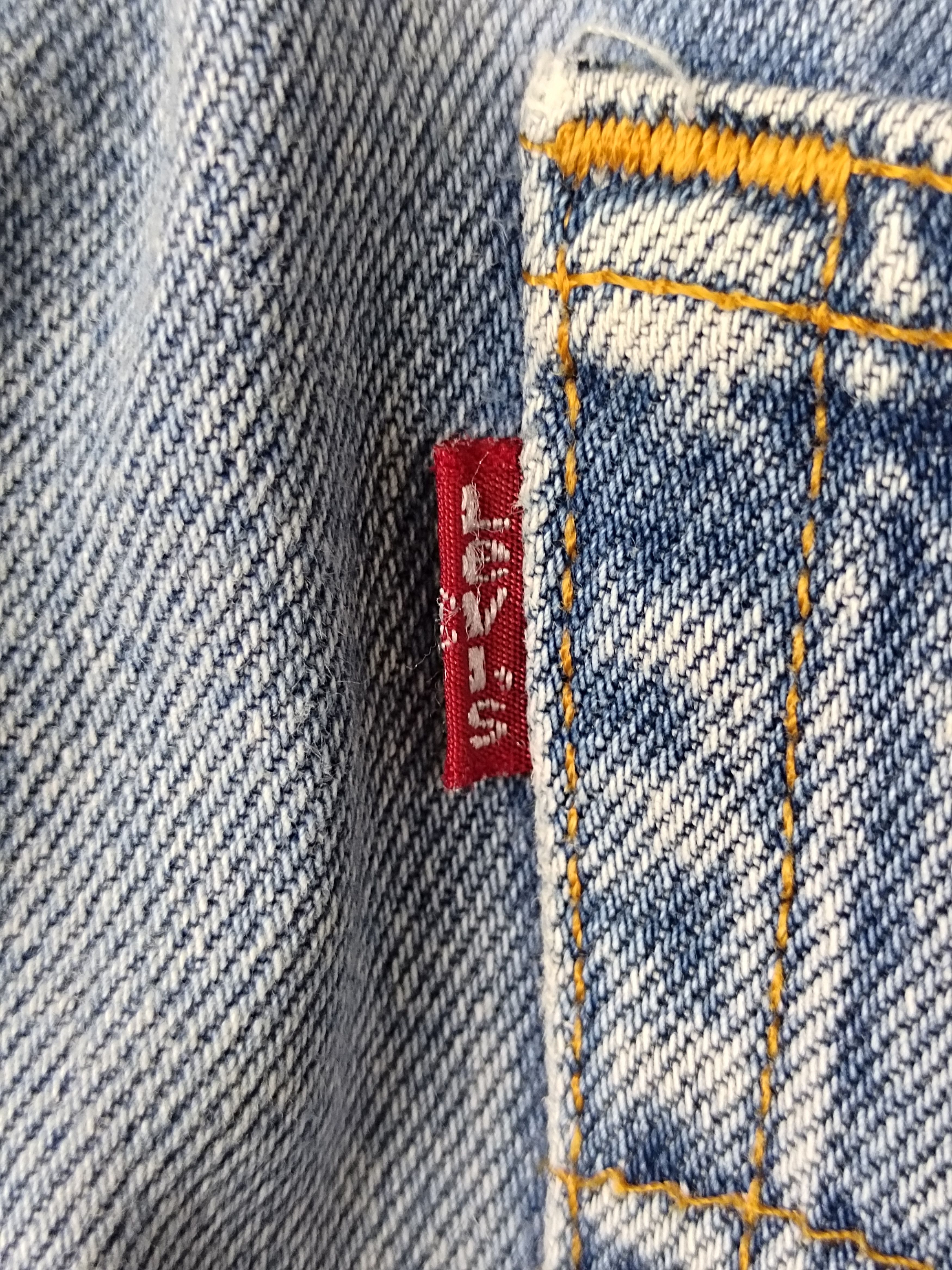 Levi's Vintage Clothing Vintage 90s LEVIS 501 Skull & Flowers Denim Jeans Size US 29 - 15 Thumbnail