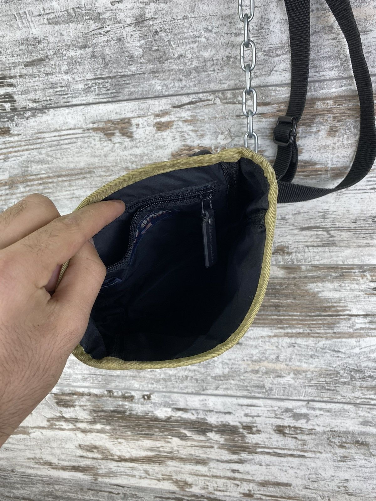 Polo Ralph Lauren × Vintage Vintage Polo Sport Ralph Lauren messenger sling bag y2k rare Size ONE SIZE - 15 Thumbnail