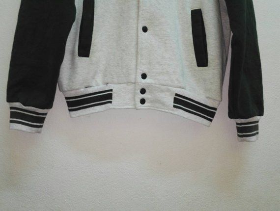 Fruit Of The Loom 🔥Rare🔥 Versity Jacket Plain Blank Fruit Of The Loom Size US XL / EU 56 / 4 - 3 Thumbnail