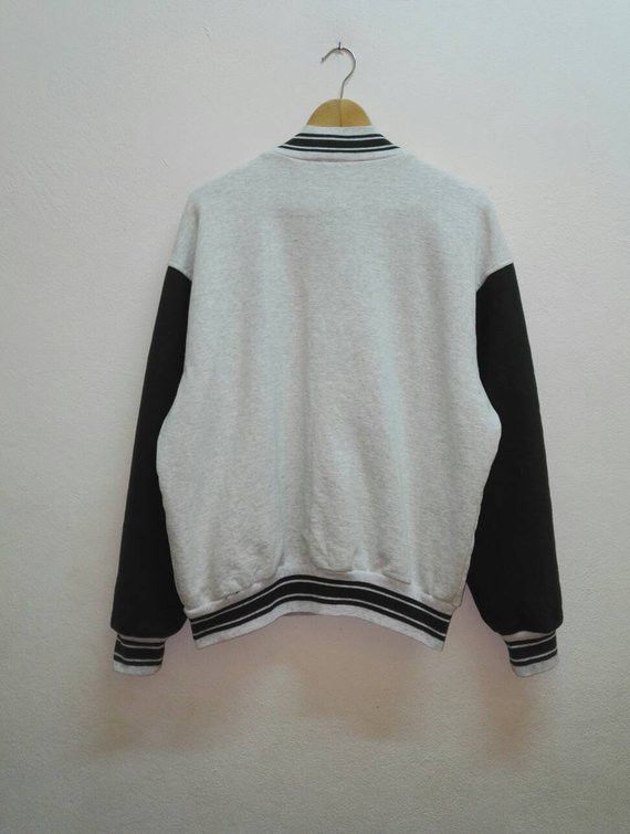 Fruit Of The Loom 🔥Rare🔥 Versity Jacket Plain Blank Fruit Of The Loom Size US XL / EU 56 / 4 - 4 Thumbnail