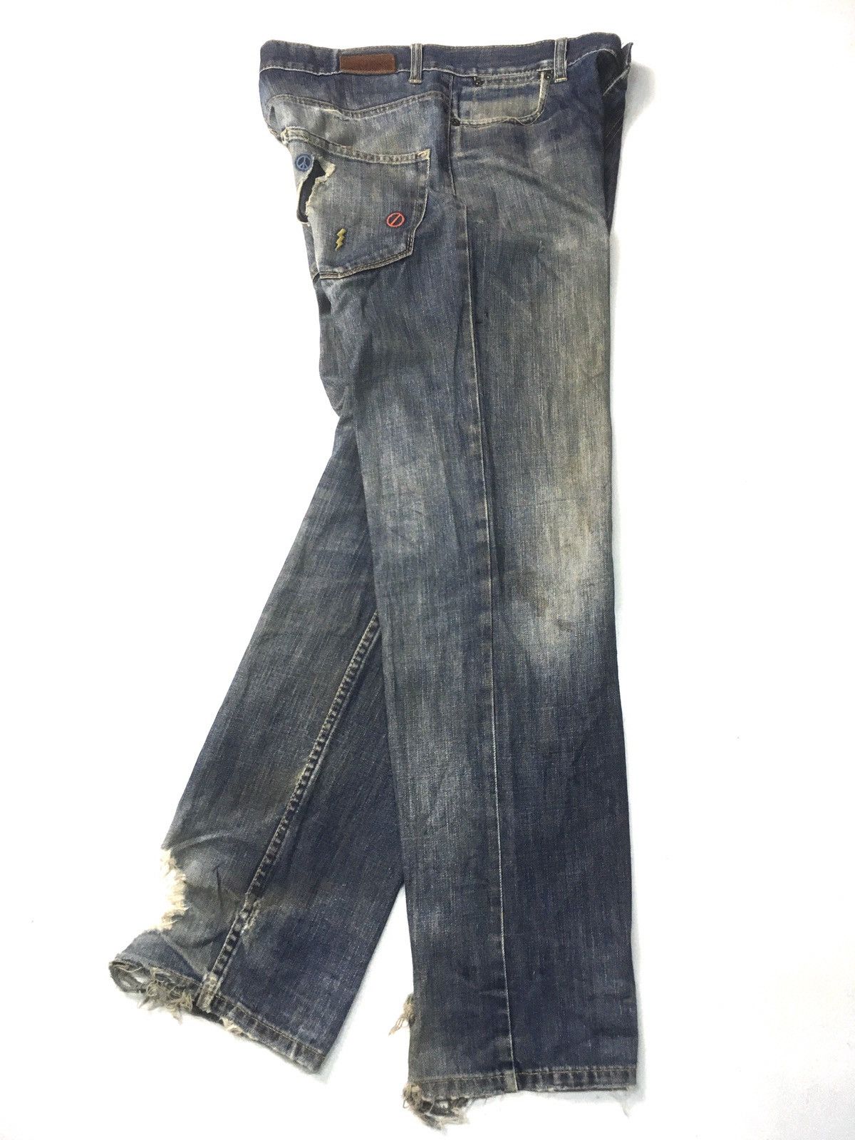 Element × Vintage Vintage elements logo embroidery distressed denim Size US 30 / EU 46 - 5 Thumbnail