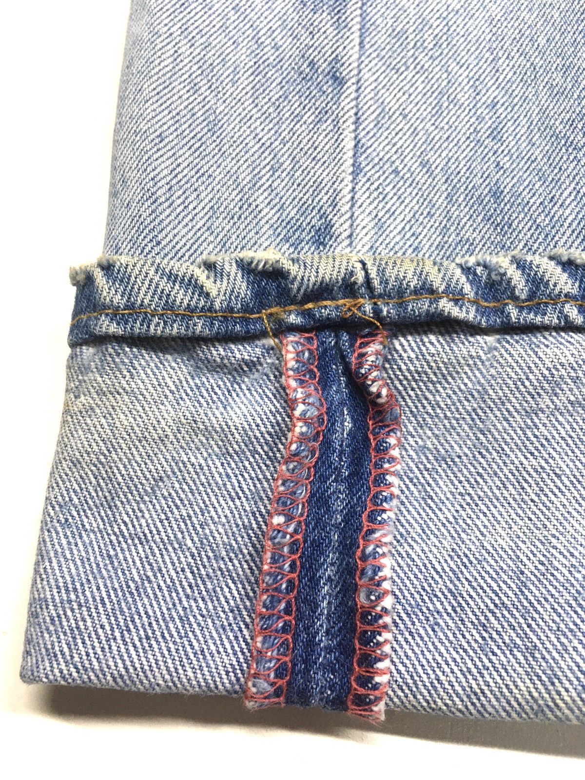 Levi's × Vintage Vintage 80s Levi’s 501 blue wash grunge style design Size US 30 / EU 46 - 13 Thumbnail