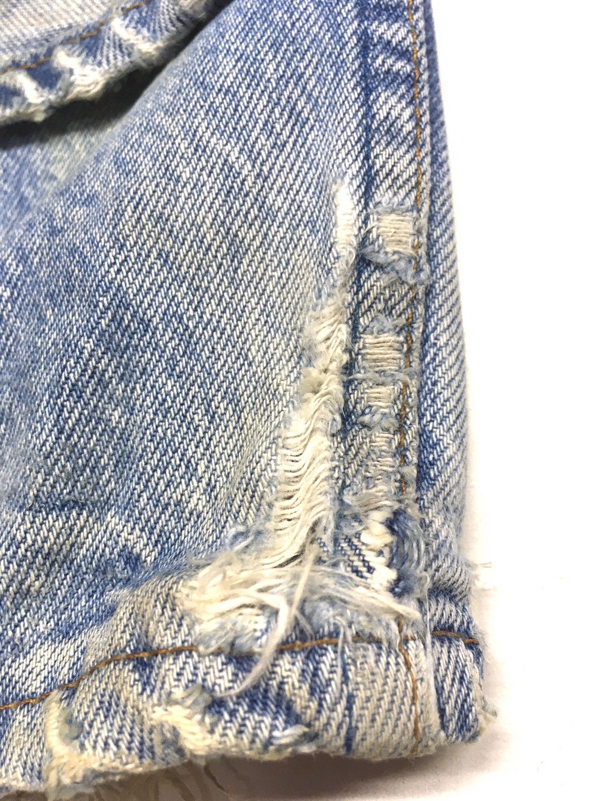 Levi's × Vintage Vintage 80s Levi’s 501 blue wash grunge style design Size US 30 / EU 46 - 10 Thumbnail