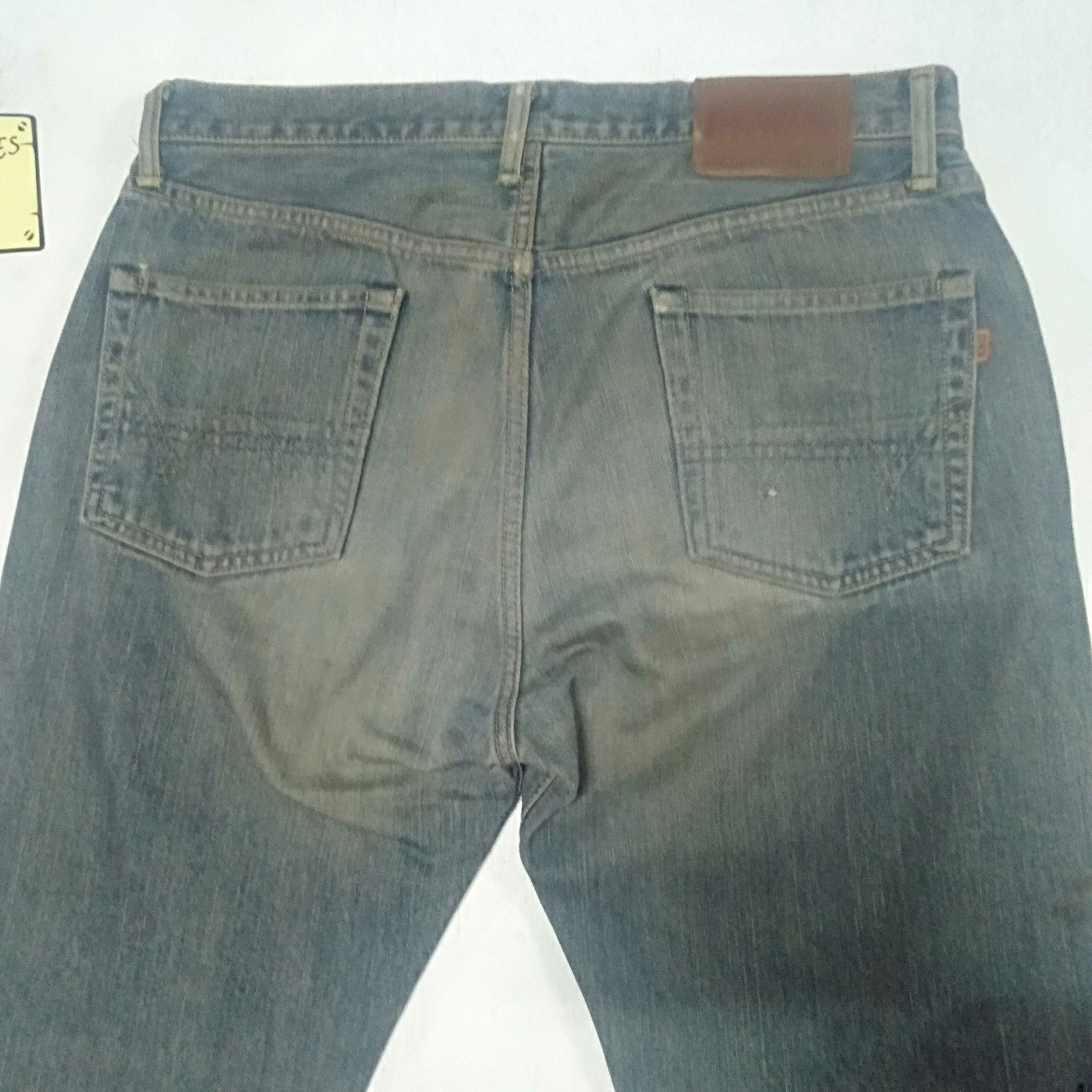 Edwin × Vintage vintage selvedge Edwin lot 505xx blue wash distressed denim Size US 32 / EU 48 - 4 Thumbnail