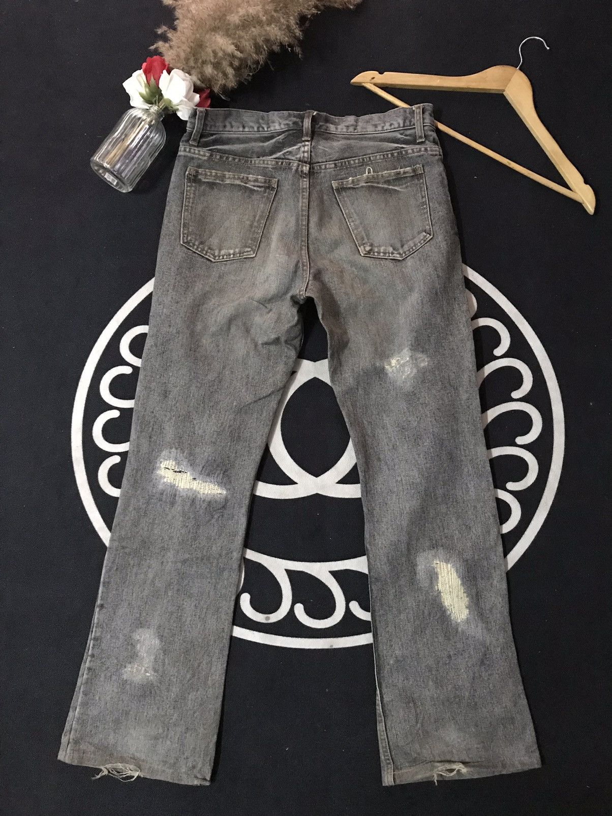 RIPVANWINKLE FLARE 🔥RIP VAN WINKLE DISTRESSED DENIM Size US 30 / EU 46 - 7 Thumbnail