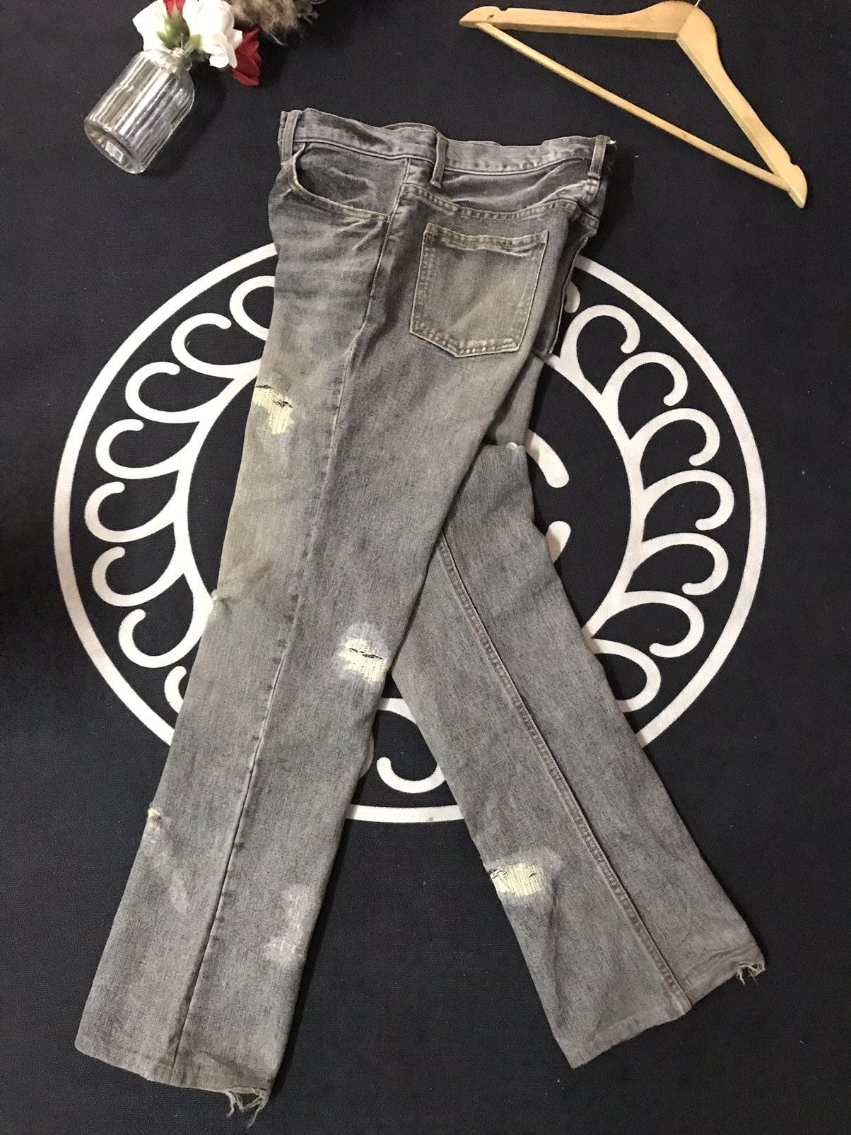 RIPVANWINKLE FLARE 🔥RIP VAN WINKLE DISTRESSED DENIM Size US 30 / EU 46 - 11 Thumbnail