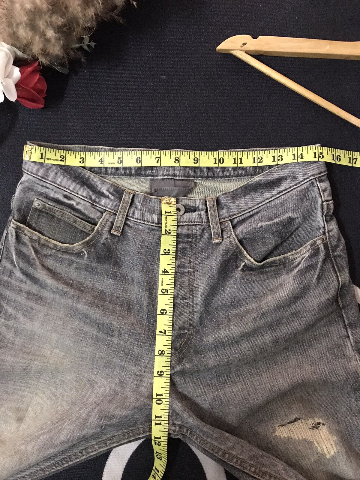 RIPVANWINKLE FLARE 🔥RIP VAN WINKLE DISTRESSED DENIM Size US 30 / EU 46 - 13 Thumbnail