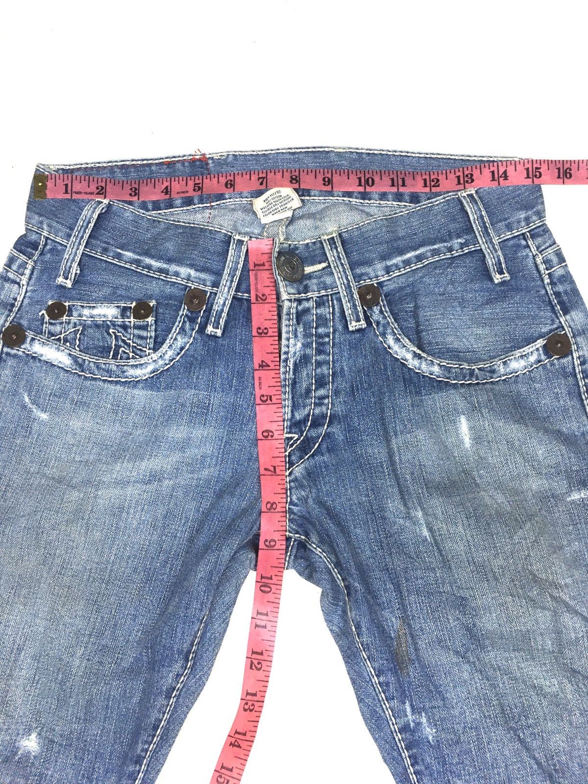 True Religion × Vintage VINTAGE True religion Micky bigt distressed denim usa Size US 29 - 4 Thumbnail
