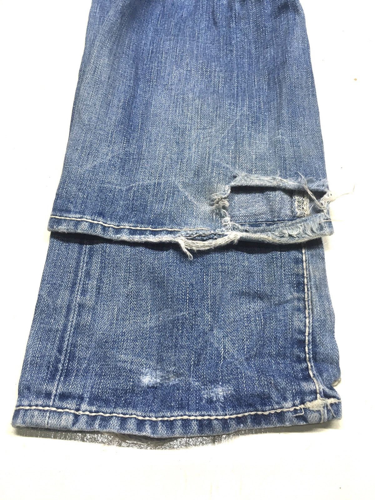 True Religion × Vintage VINTAGE True religion Micky bigt distressed denim usa Size US 29 - 8 Thumbnail