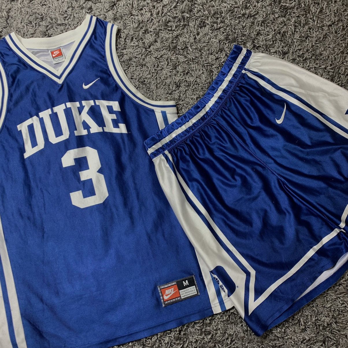 Nike Nike Vintage Made in USA NBA Basketball Blue Devils Jersey Size US L / EU 52-54 / 3 - 2 Thumbnail