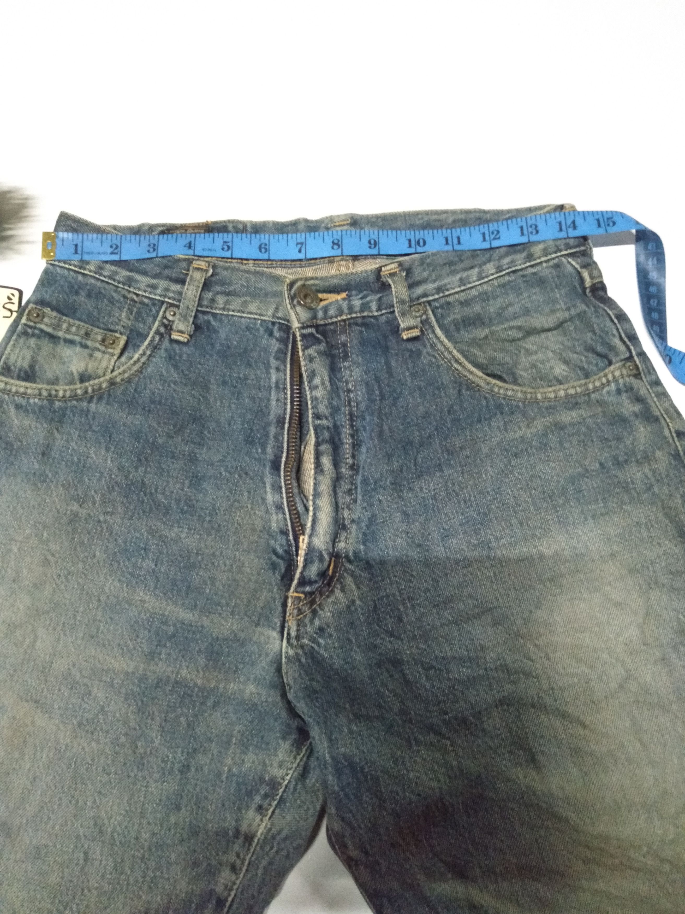 Edwin × Vintage vintage Edwin blue wash distressed denim Size US 29 - 3 Thumbnail