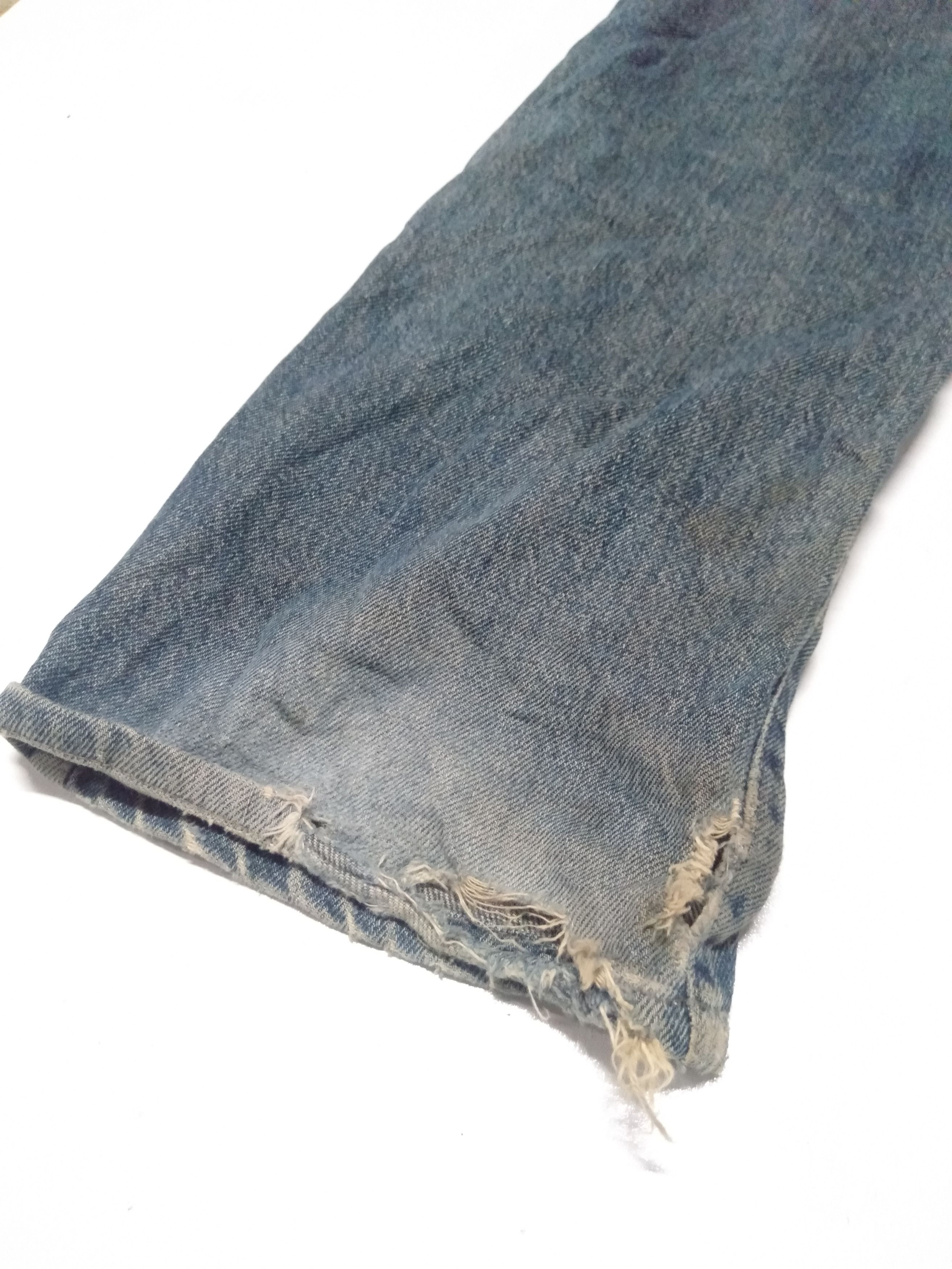 Edwin × Vintage vintage Edwin blue wash distressed denim Size US 29 - 7 Thumbnail