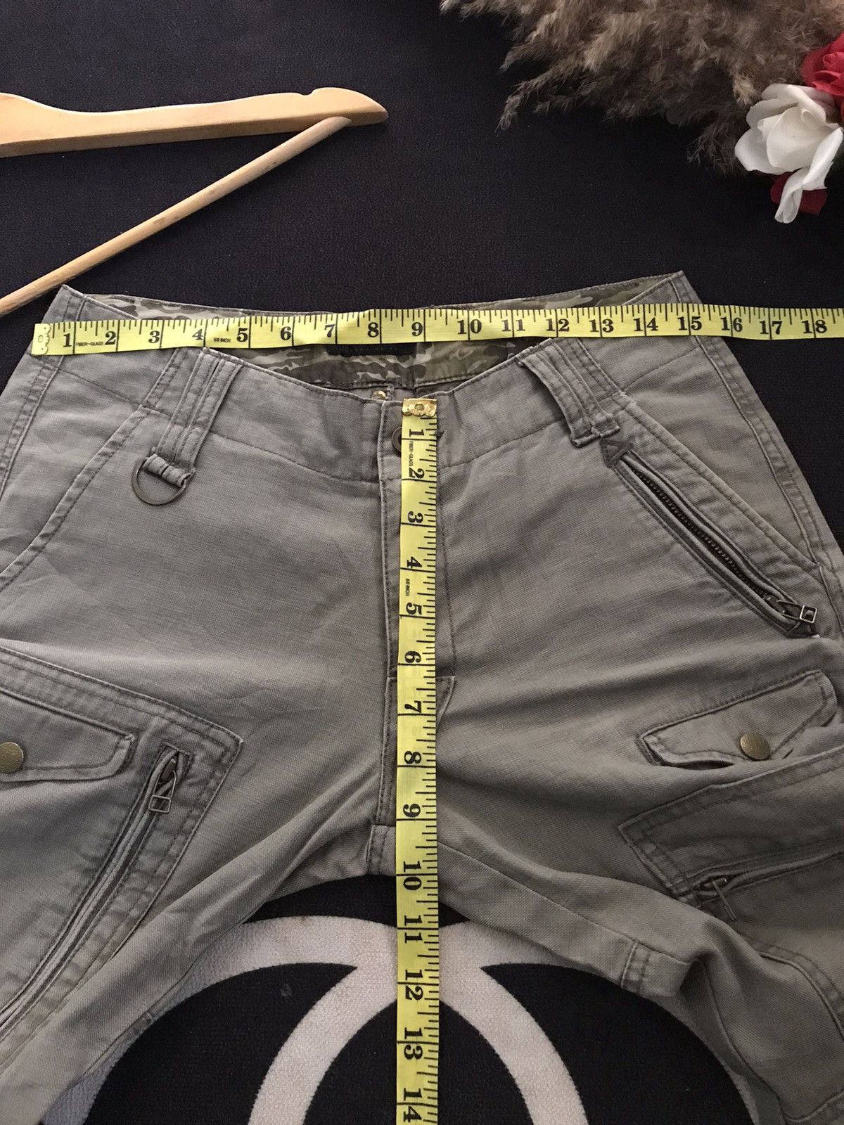 Morgan Homme × Vintage VINTAGE MORGAN HOMME ZIPPER MULTI POCKET CARGO PANTS Size US 30 / EU 46 - 16 Thumbnail