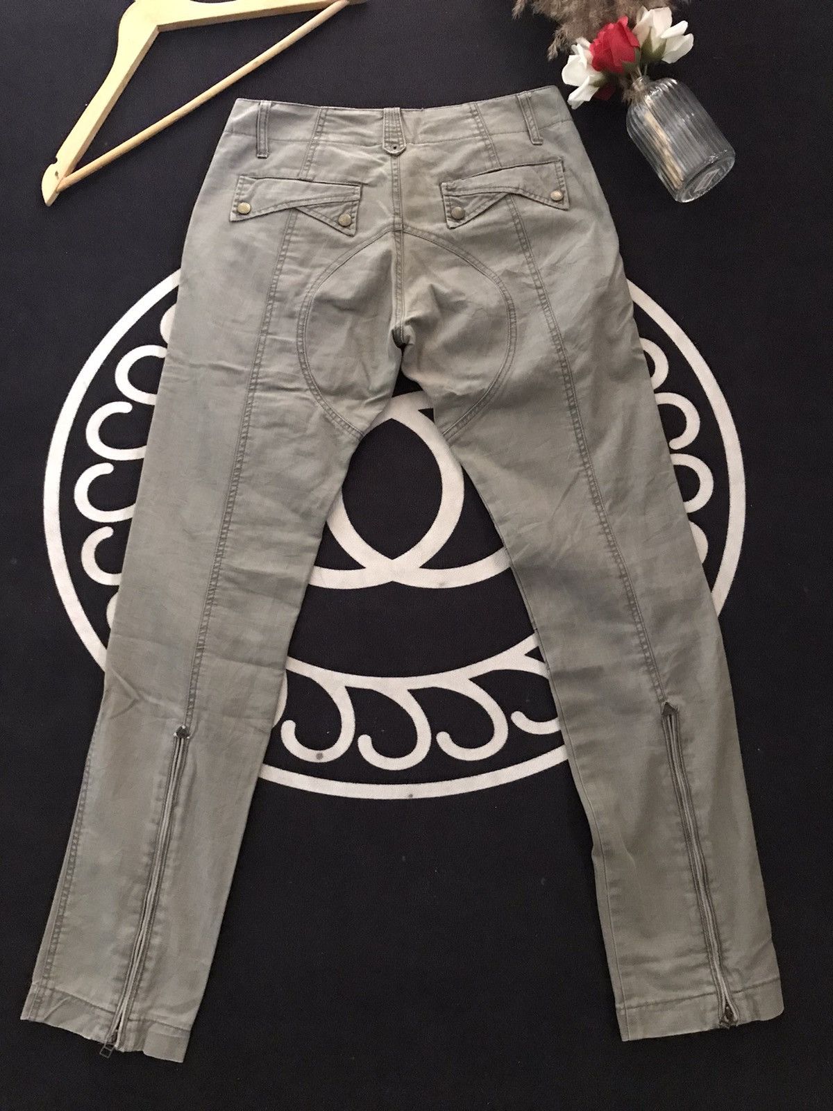 Morgan Homme × Vintage VINTAGE MORGAN HOMME ZIPPER MULTI POCKET CARGO PANTS Size US 30 / EU 46 - 7 Thumbnail