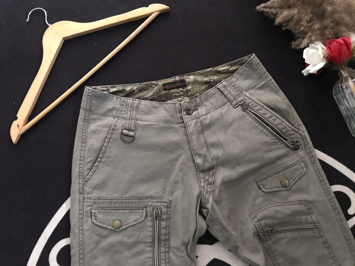 Morgan Homme × Vintage VINTAGE MORGAN HOMME ZIPPER MULTI POCKET CARGO PANTS Size US 30 / EU 46 - 2 Thumbnail