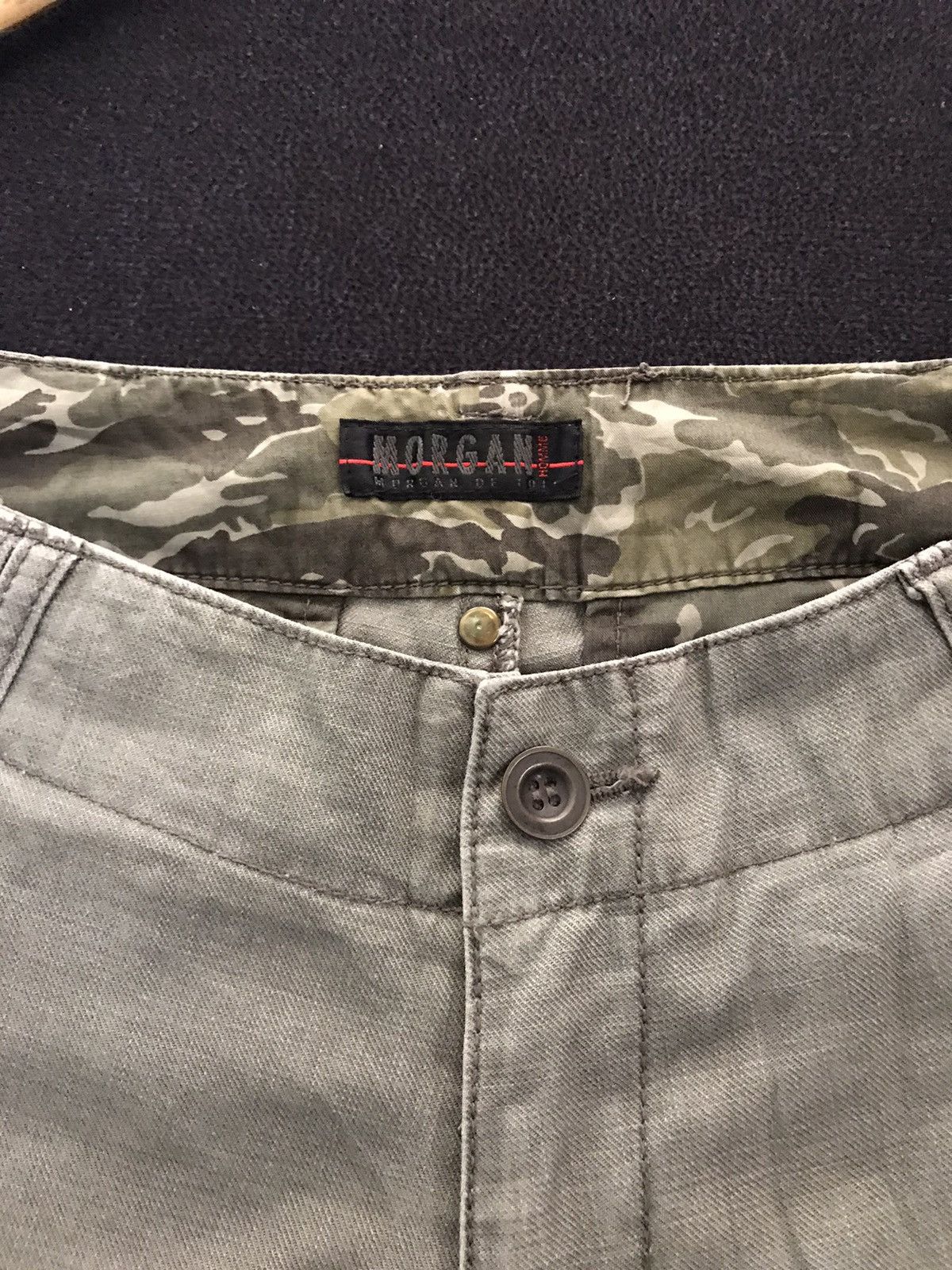 Morgan Homme × Vintage VINTAGE MORGAN HOMME ZIPPER MULTI POCKET CARGO PANTS Size US 30 / EU 46 - 3 Thumbnail