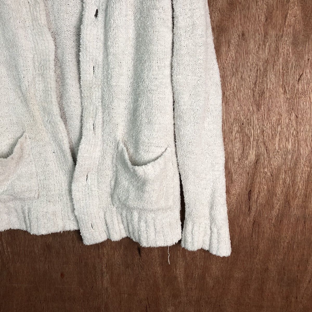 Japanese Brand 5 Zip Five Shag Shaggy Fur knitwear Mohair Cardigan #6526 Size US L / EU 52-54 / 3 - 5 Thumbnail