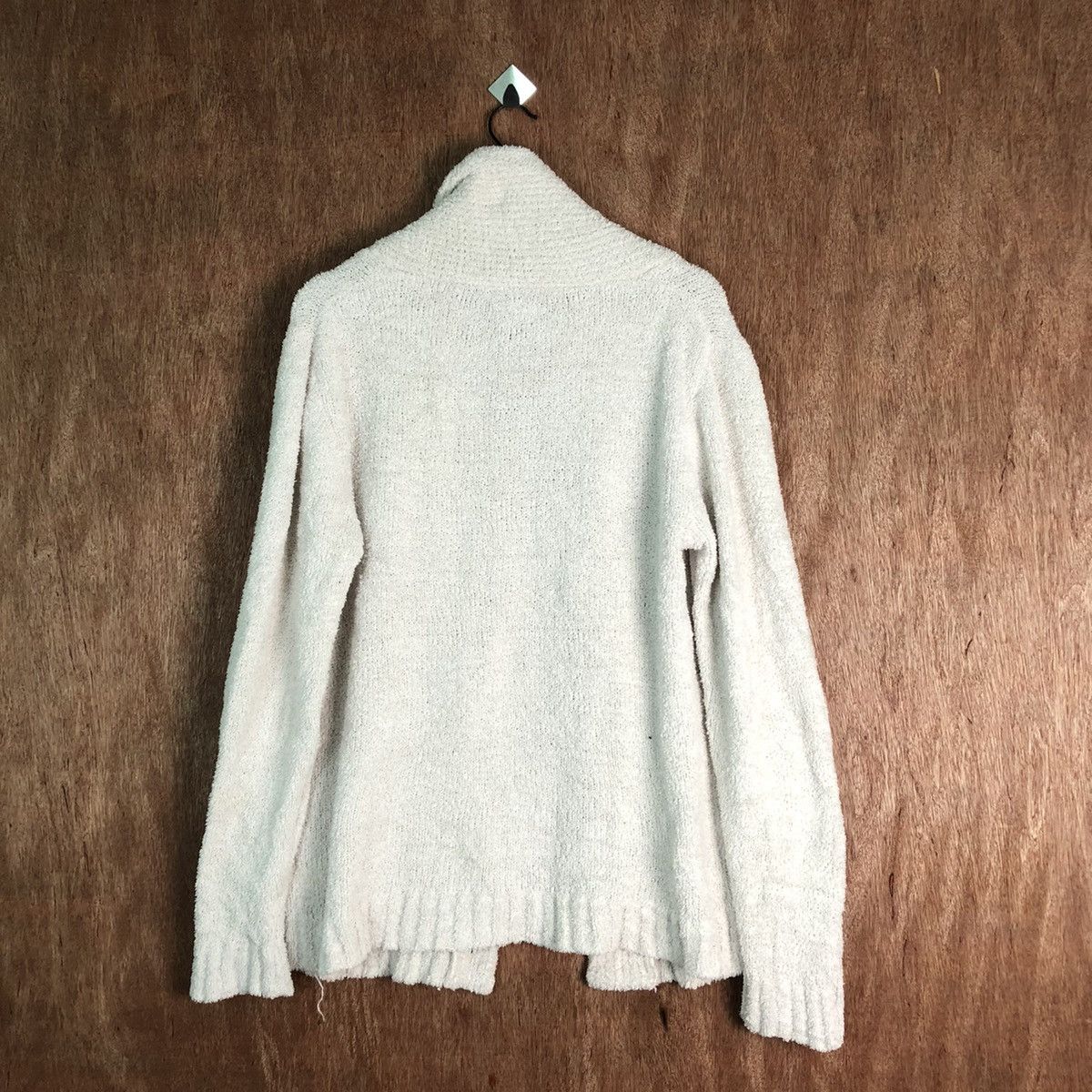 Japanese Brand 5 Zip Five Shag Shaggy Fur knitwear Mohair Cardigan #6526 Size US L / EU 52-54 / 3 - 9 Thumbnail