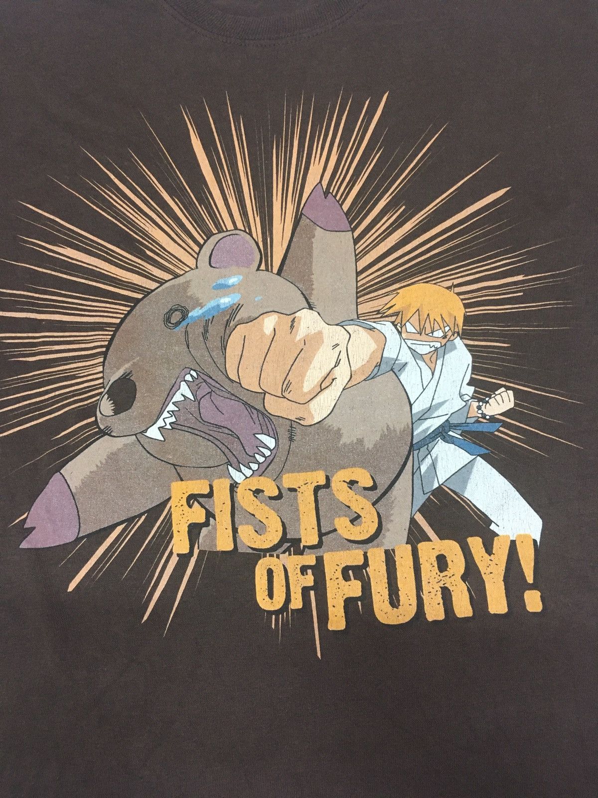 Anime × Cartoon Network × Vintage Hot item 🔥Vintage y2k fist of fury Japanese anime Size US M / EU 48-50 / 2 - 6 Thumbnail