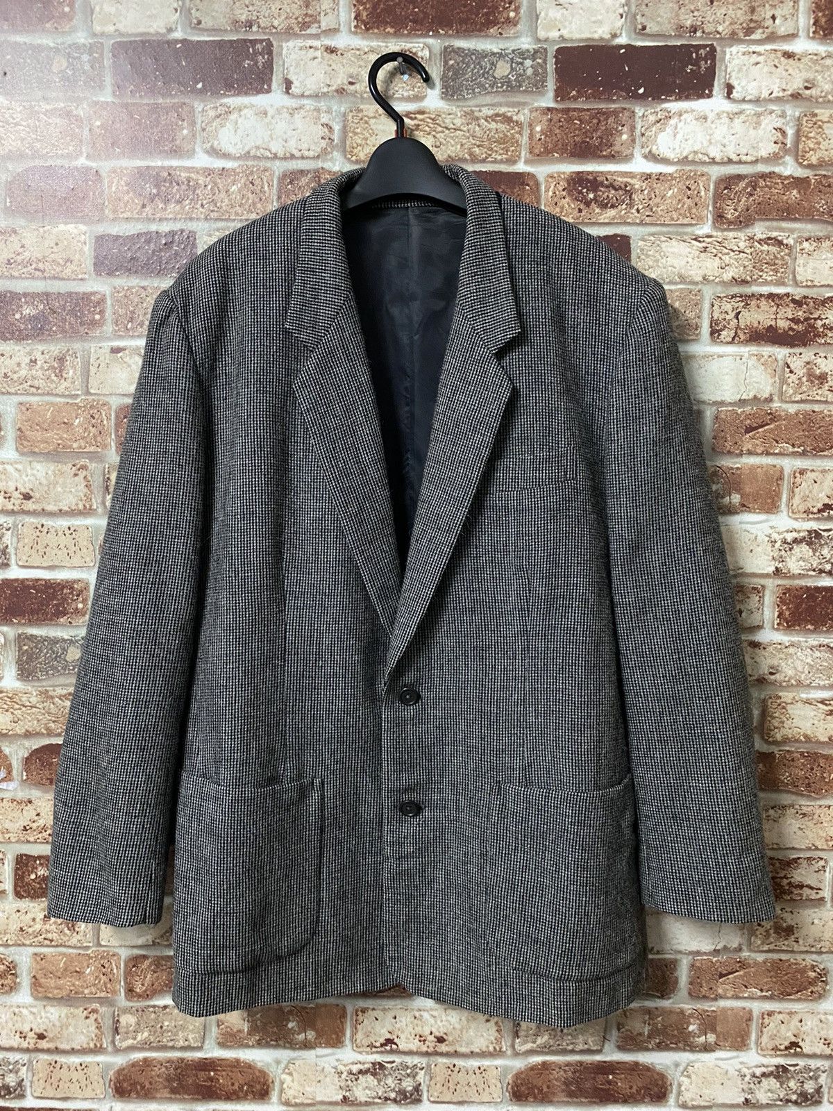 Designer × Y's for Men GK137 Y’s FOR MEN WOOL MEN’S JACKET Size US M / EU 48-50 / 2 - 2 Thumbnail