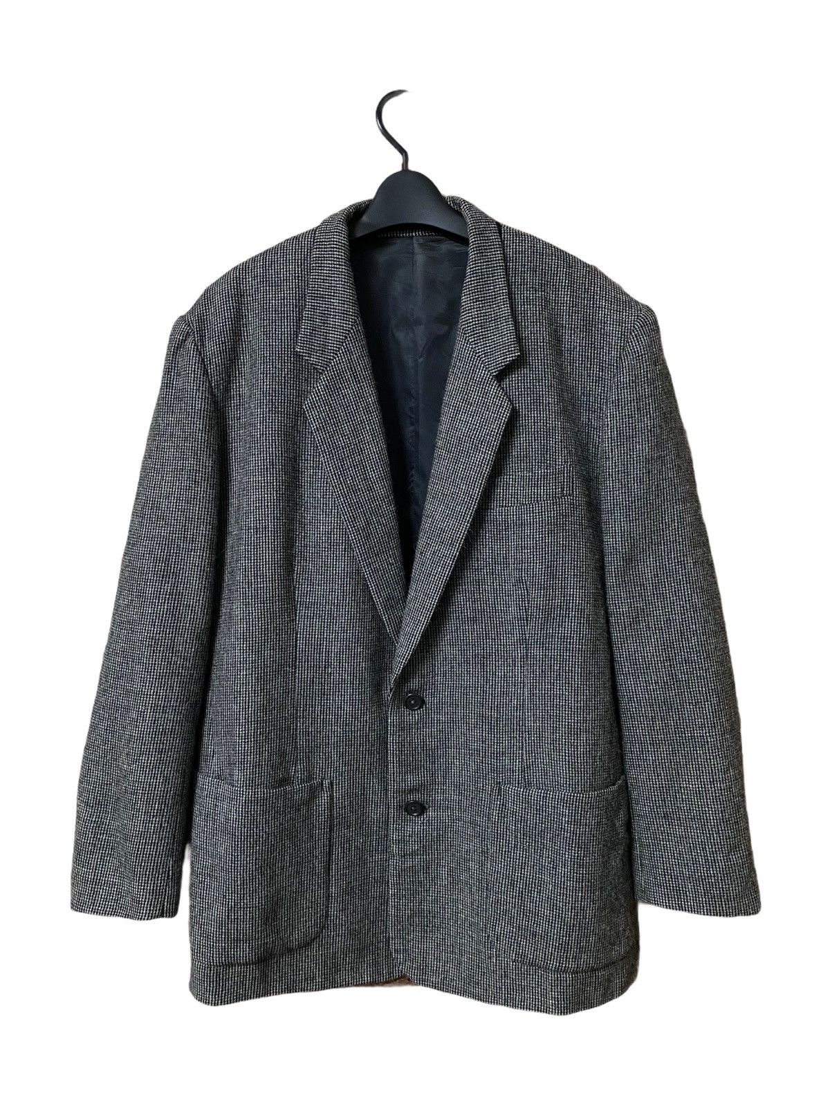 Designer × Y's for Men GK137 Y’s FOR MEN WOOL MEN’S JACKET Size US M / EU 48-50 / 2 - 1 Thumbnail