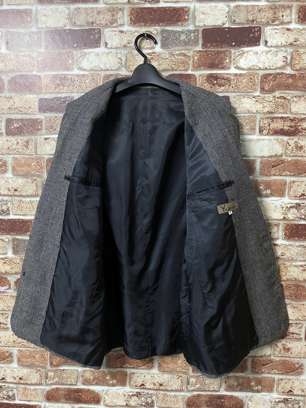 Designer × Y's for Men GK137 Y’s FOR MEN WOOL MEN’S JACKET Size US M / EU 48-50 / 2 - 9 Thumbnail