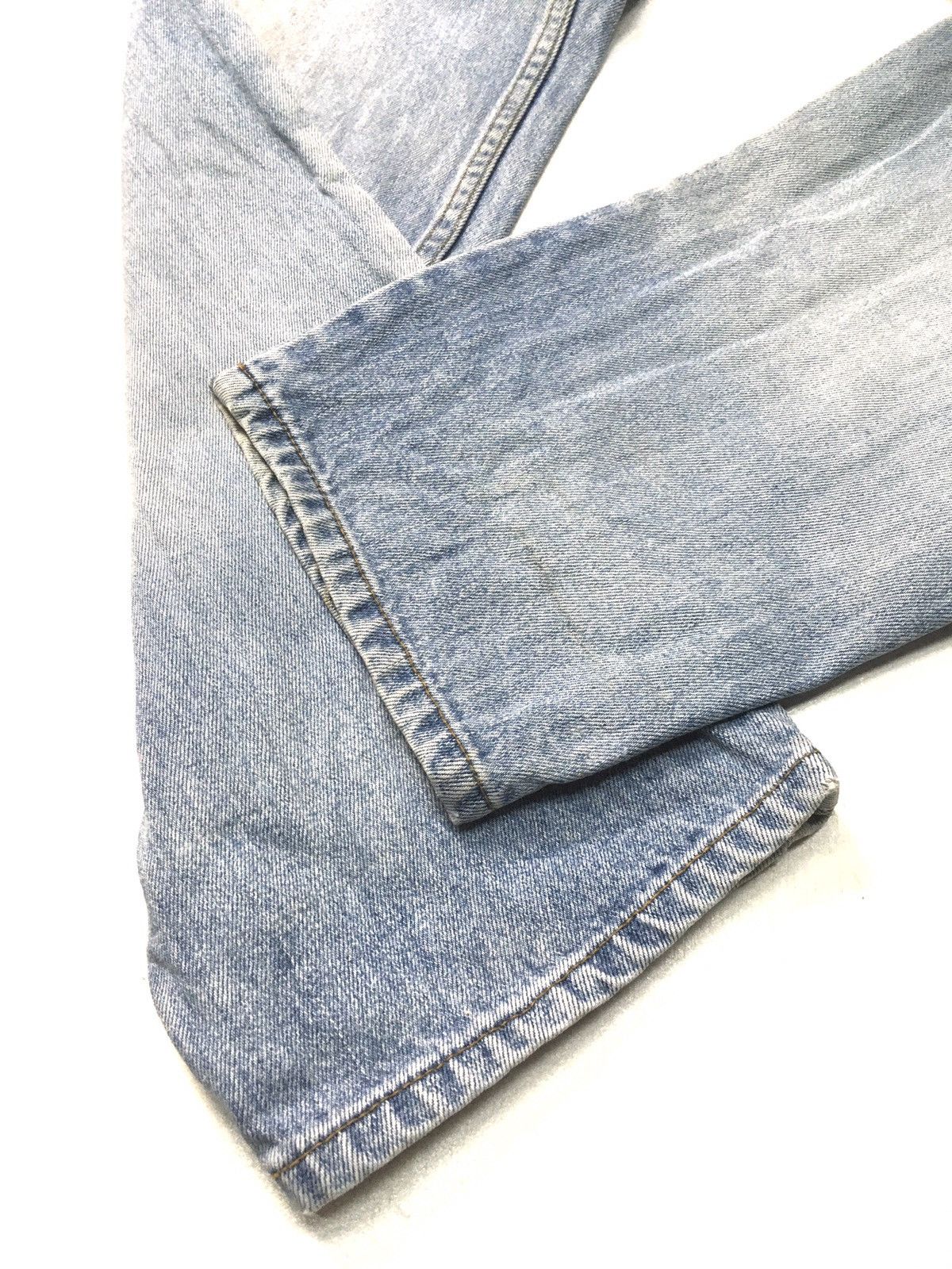 Guess × Vintage Vintage 80s rusty guess jeans distressed blue wash denim Size US 32 / EU 48 - 12 Thumbnail
