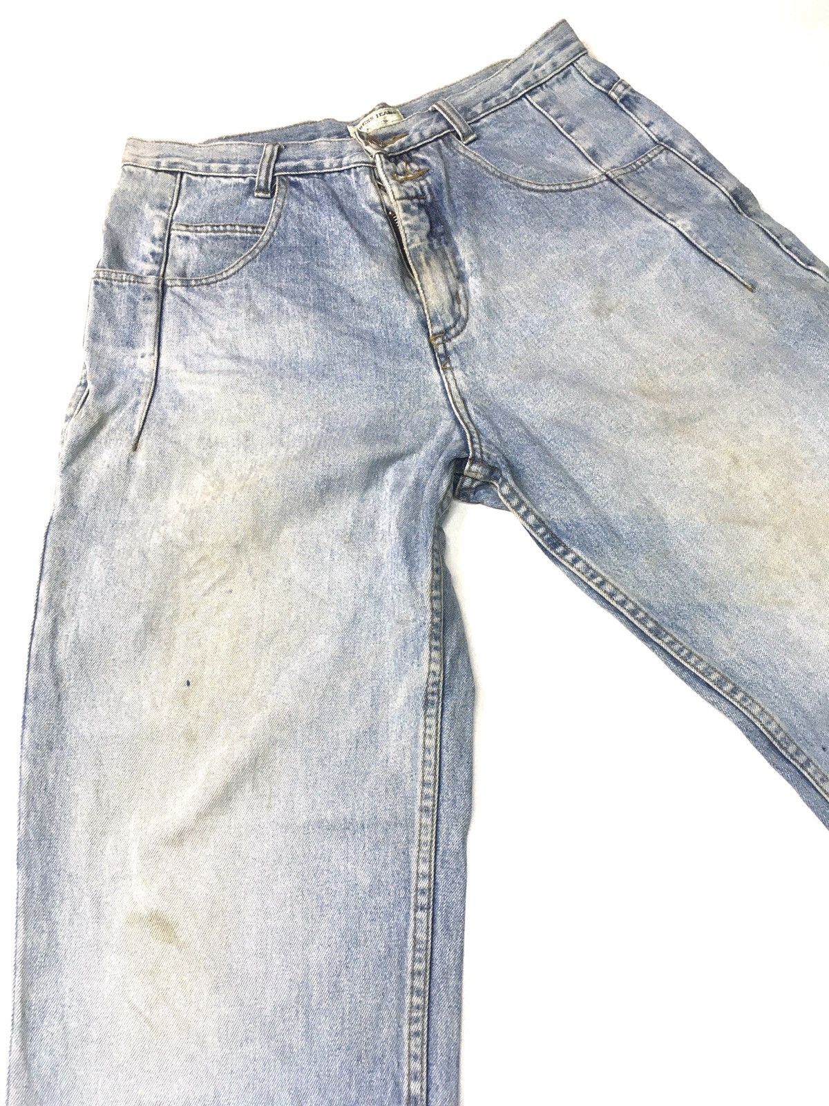 Guess × Vintage Vintage 80s rusty guess jeans distressed blue wash denim Size US 32 / EU 48 - 10 Thumbnail