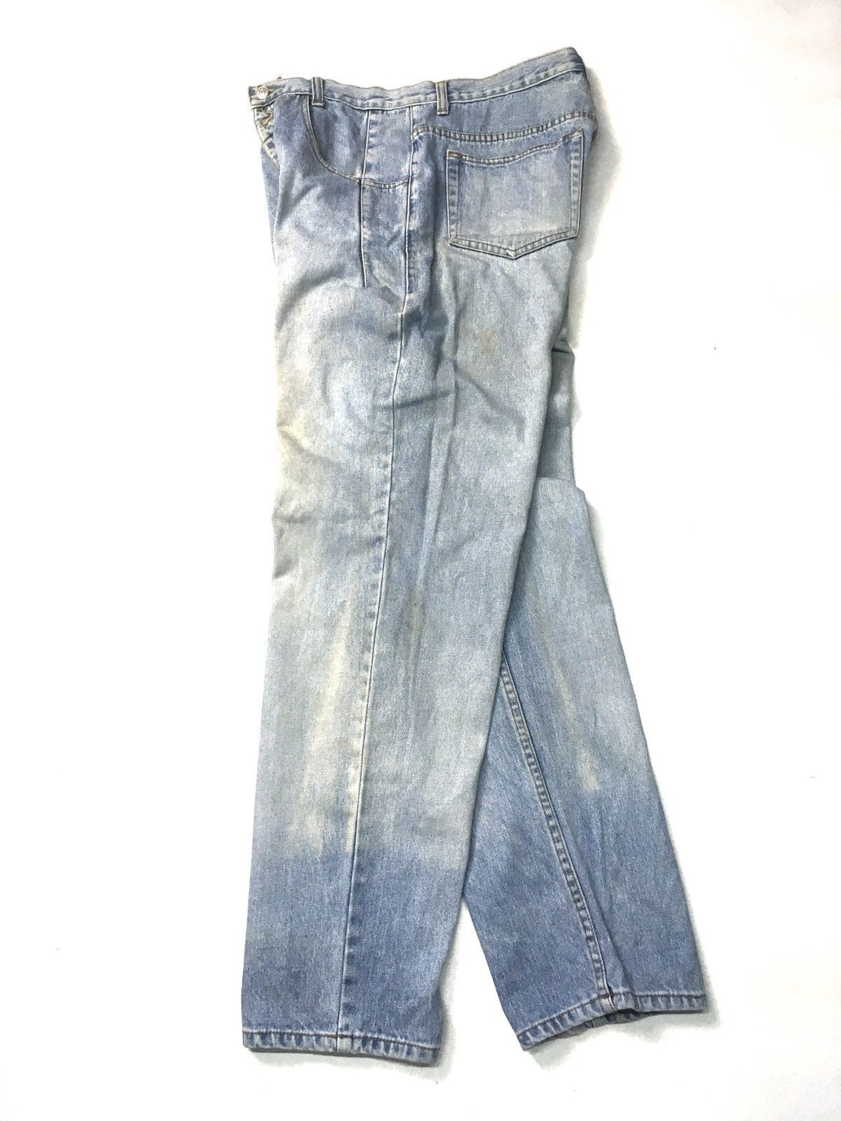 Guess × Vintage Vintage 80s rusty guess jeans distressed blue wash denim Size US 32 / EU 48 - 5 Thumbnail