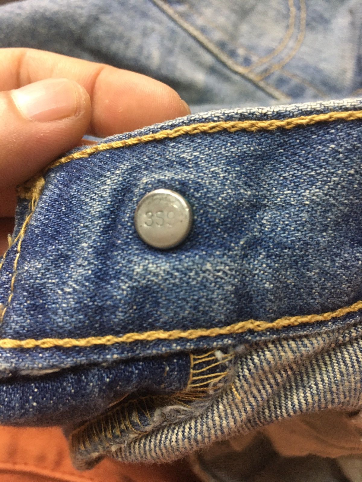 Japanese Brand × Levi's Vintage Levi’s lot 501 distressed denim japan Size US 32 / EU 48 - 15 Thumbnail