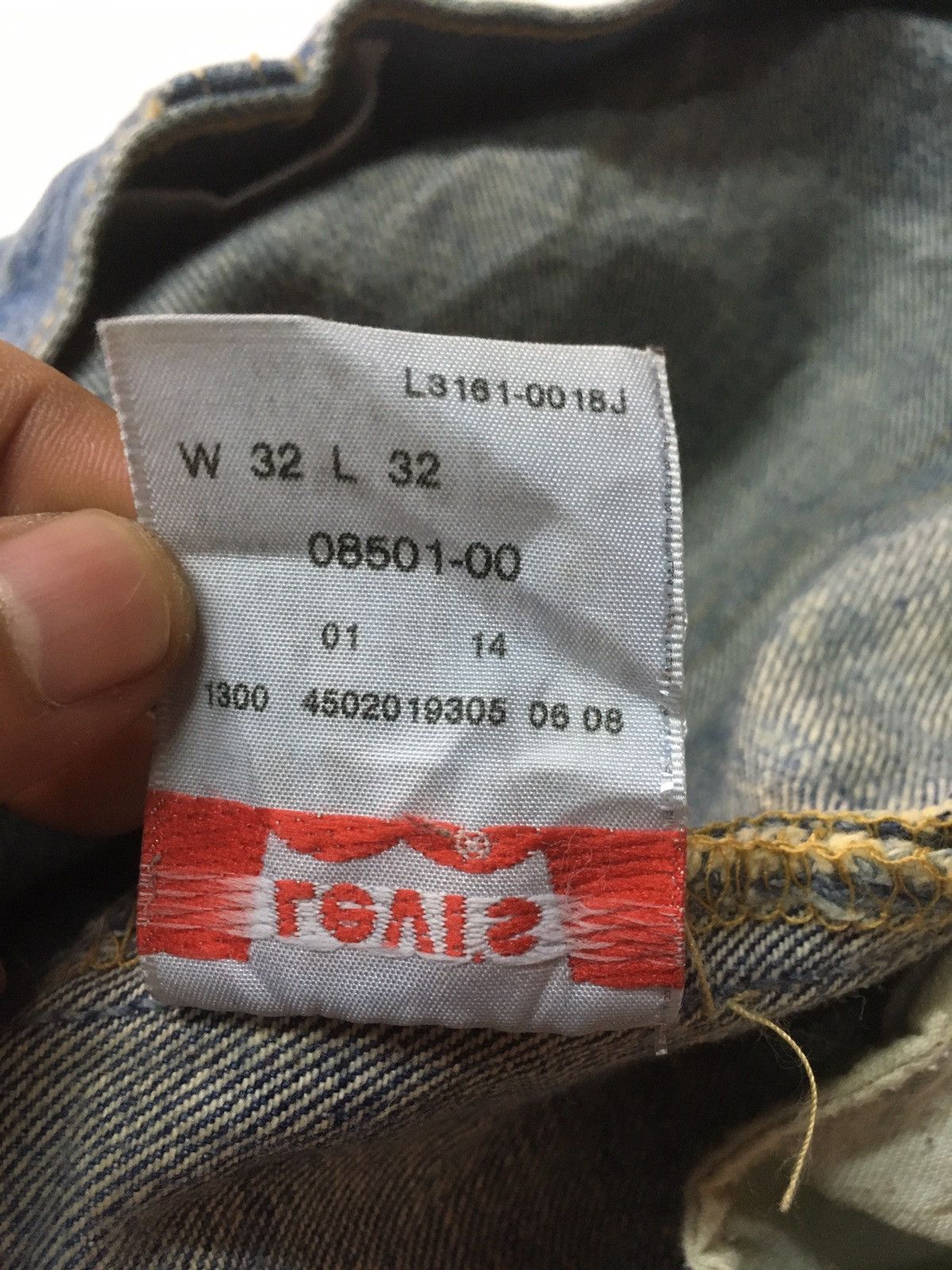 Japanese Brand × Levi's Vintage Levi’s lot 501 distressed denim japan Size US 32 / EU 48 - 17 Thumbnail