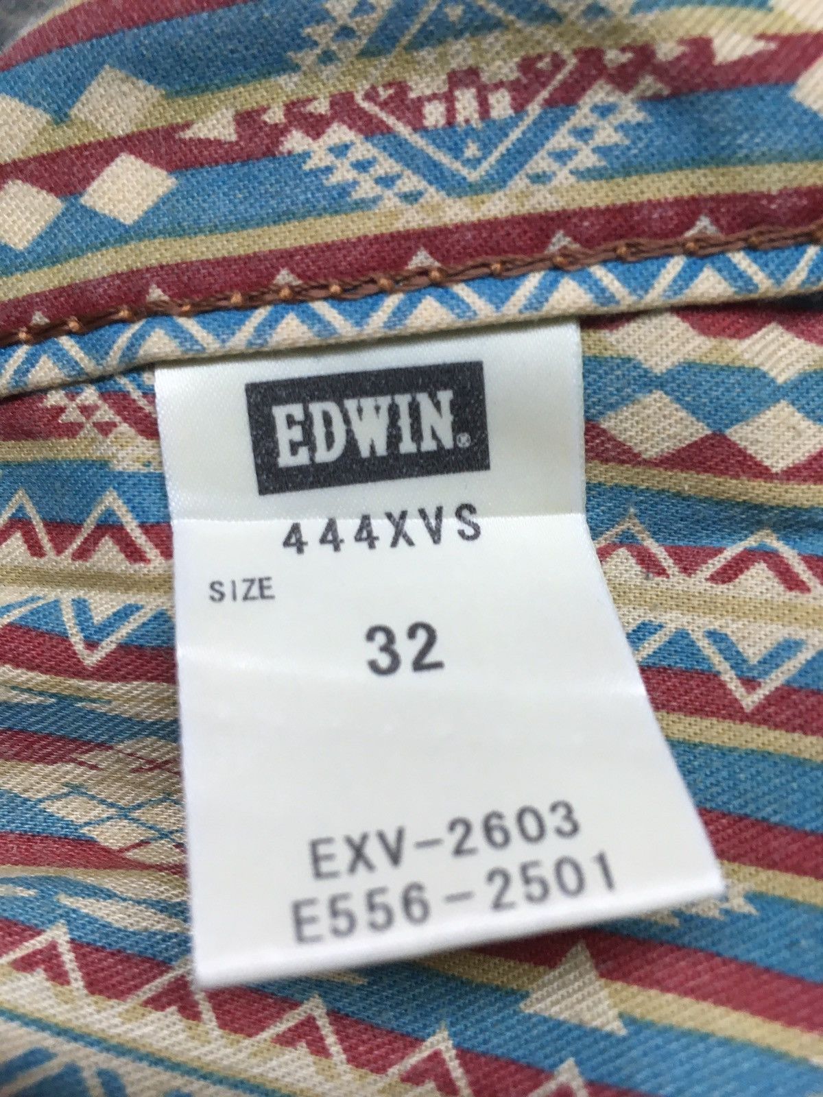 Edwin × Vintage VINTAGE RUSTY Edwin XV exclusive vintage distressed denim Size US 32 / EU 48 - 16 Thumbnail