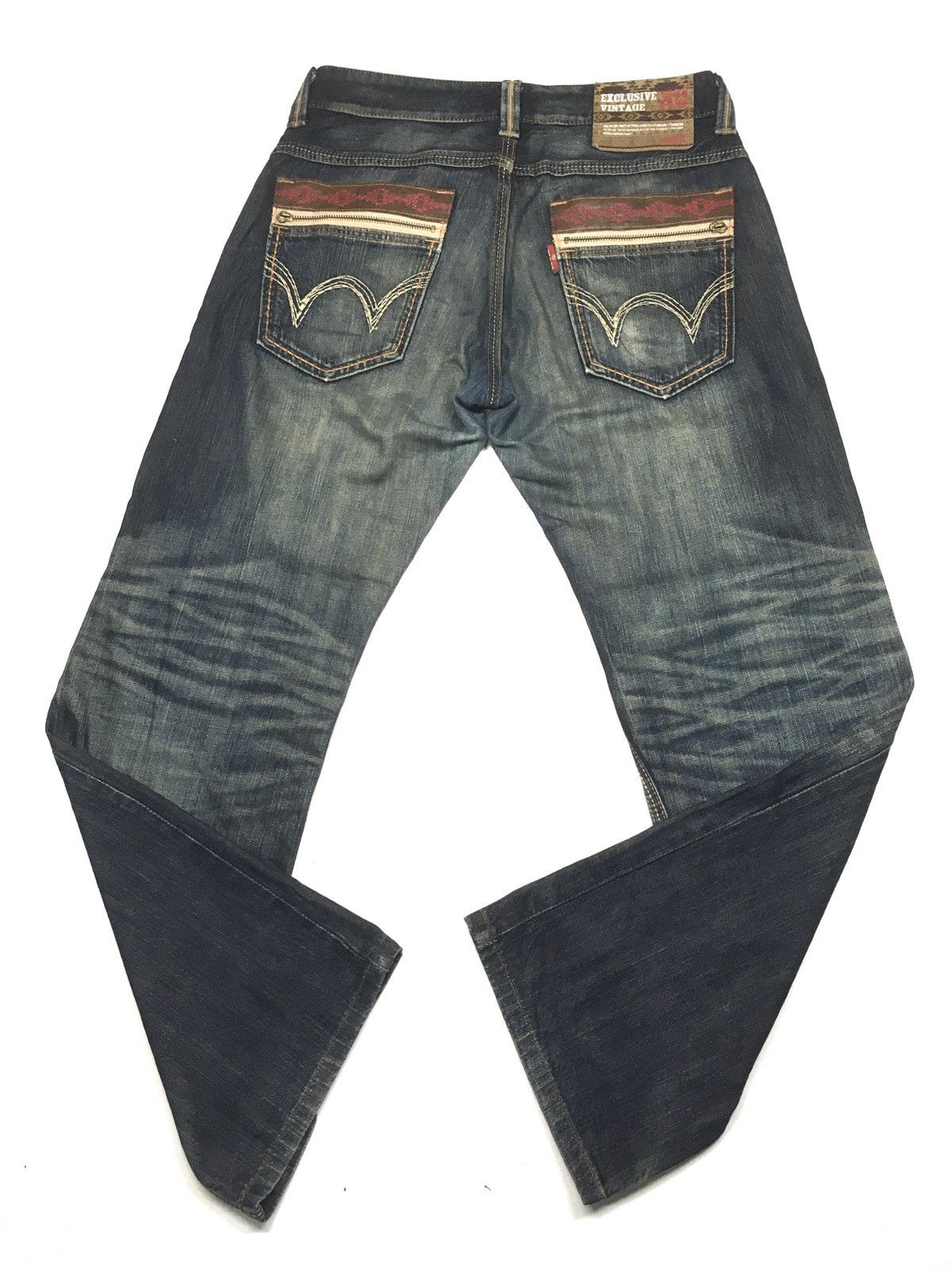 Edwin × Vintage VINTAGE RUSTY Edwin XV exclusive vintage distressed denim Size US 32 / EU 48 - 13 Thumbnail