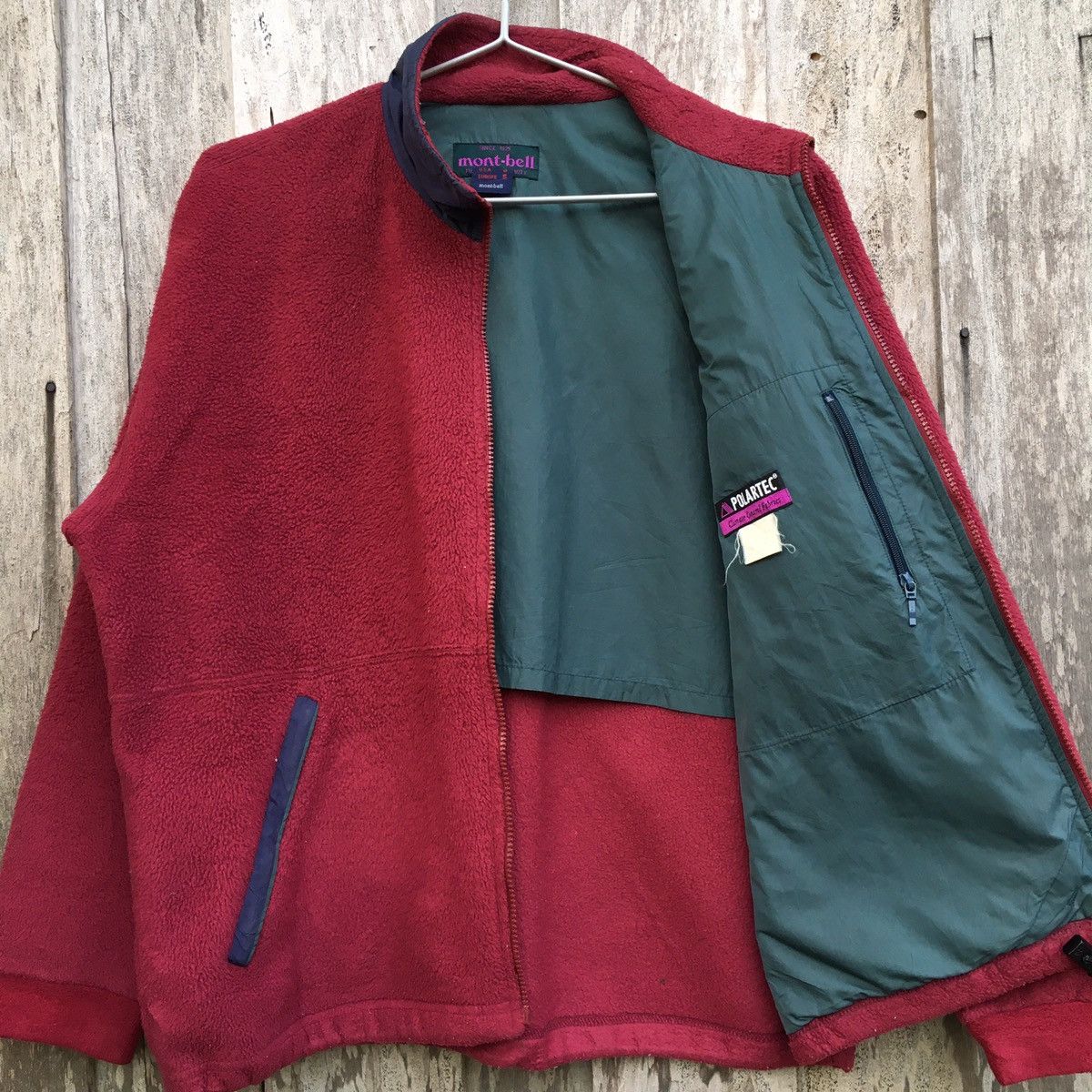 Montbell × Polartec × Vintage Vintage Mont-Bell Polartec Zip Up Fleece Jacket Size US S / EU 44-46 / 1 - 7 Thumbnail