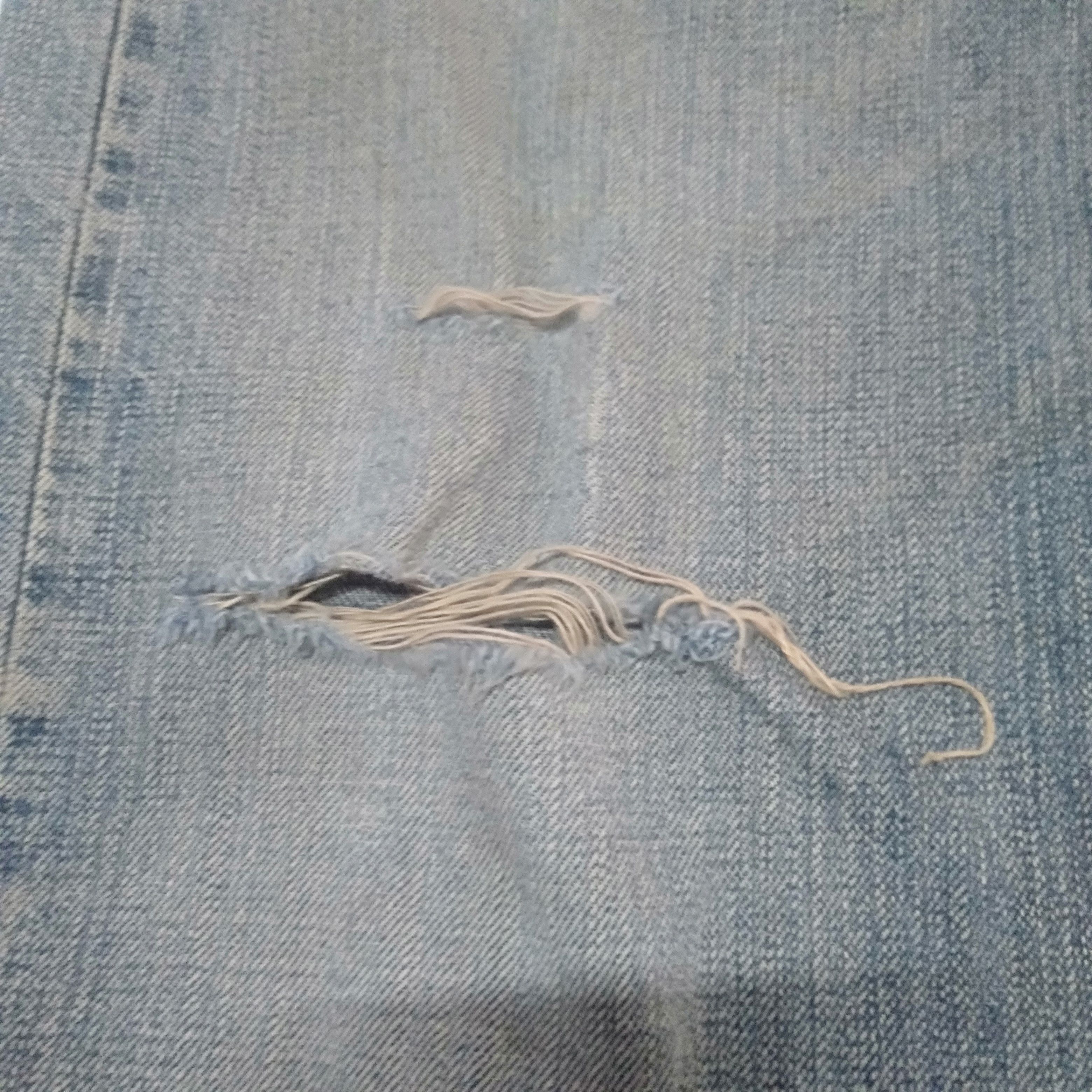 Japanese Brand × Vintage vintage selvedge srg®™ srgstg blue wash distressed denim Size US 35 - 8 Thumbnail