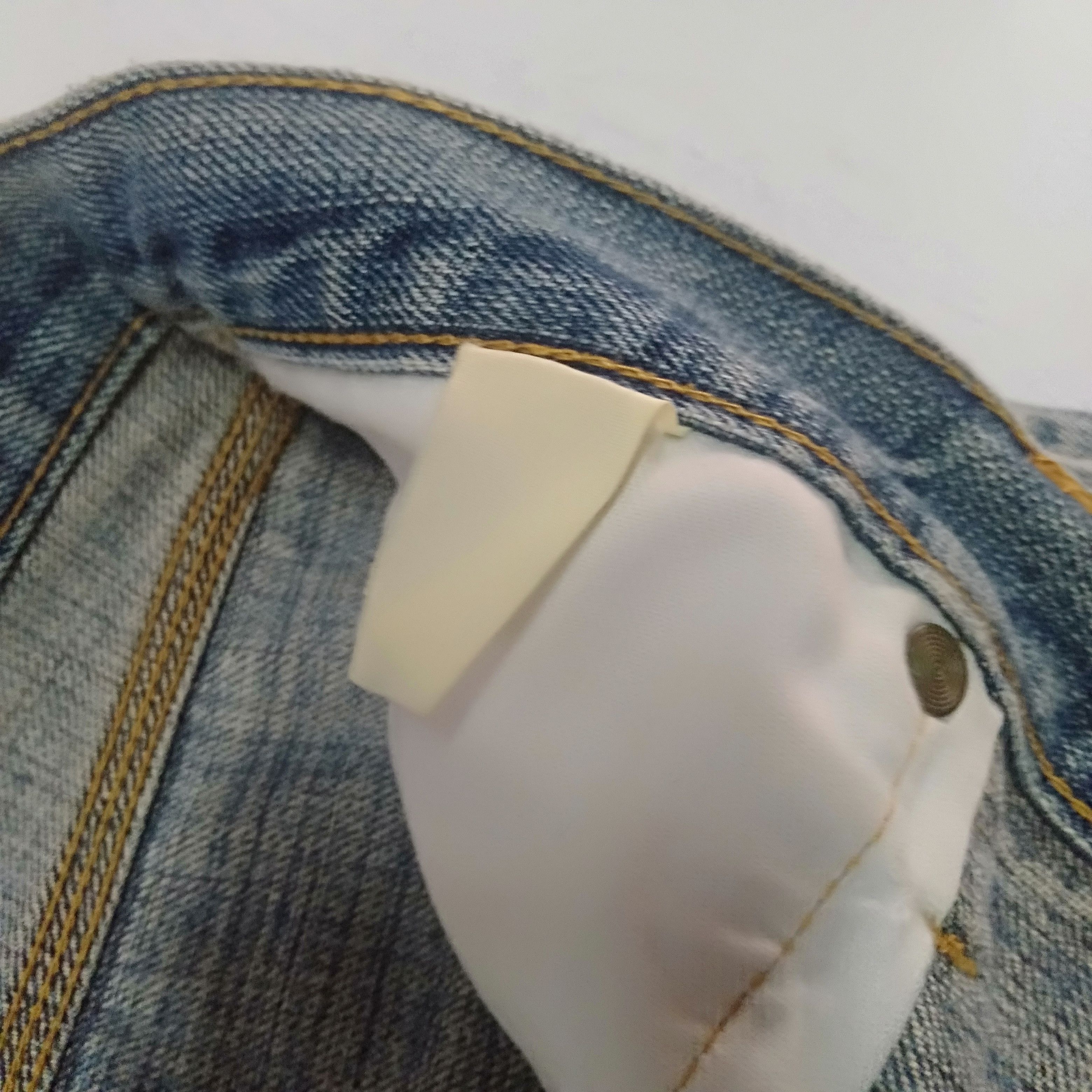 Japanese Brand × Vintage vintage selvedge srg®™ srgstg blue wash distressed denim Size US 35 - 12 Thumbnail