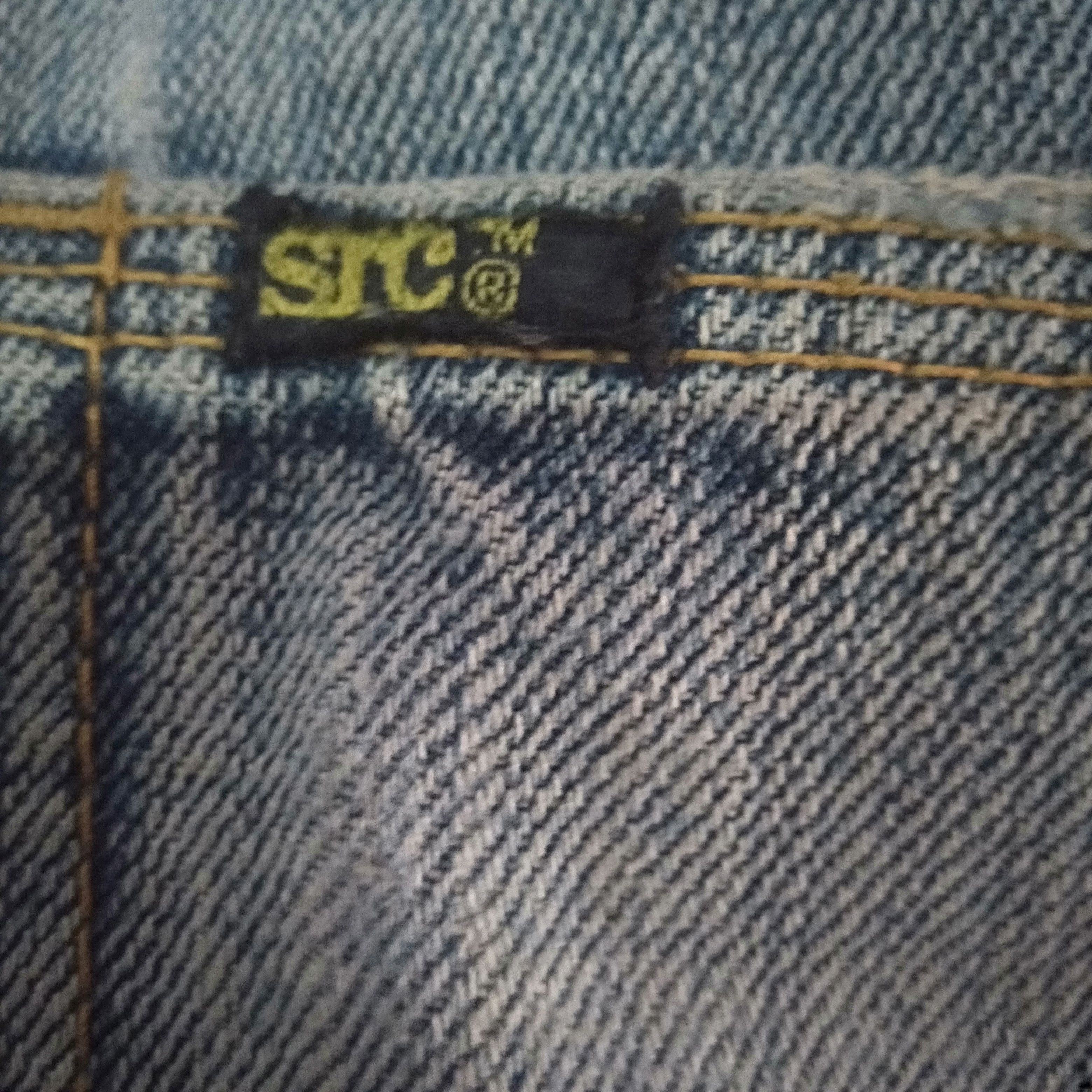 Japanese Brand × Vintage vintage selvedge srg®™ srgstg blue wash distressed denim Size US 35 - 11 Thumbnail