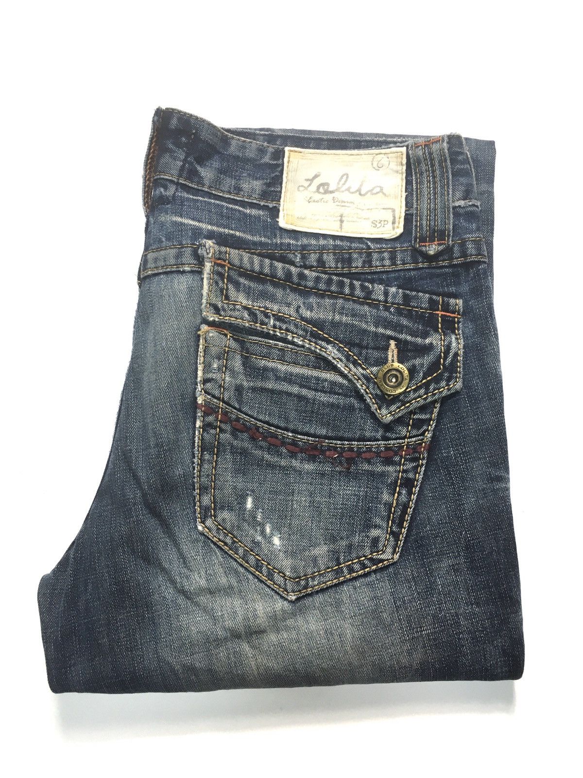image of Yoshitomo Lara Lolita Exotic Distressed Denim Japan in Blue, Men's (Size 34)