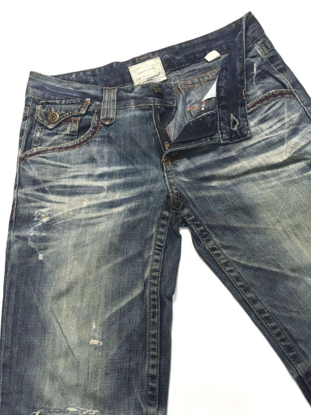 Japanese Brand × Vintage Vintage yoshitomo lara Lolita exotic distressed denim japan Size US 34 / EU 50 - 5 Thumbnail