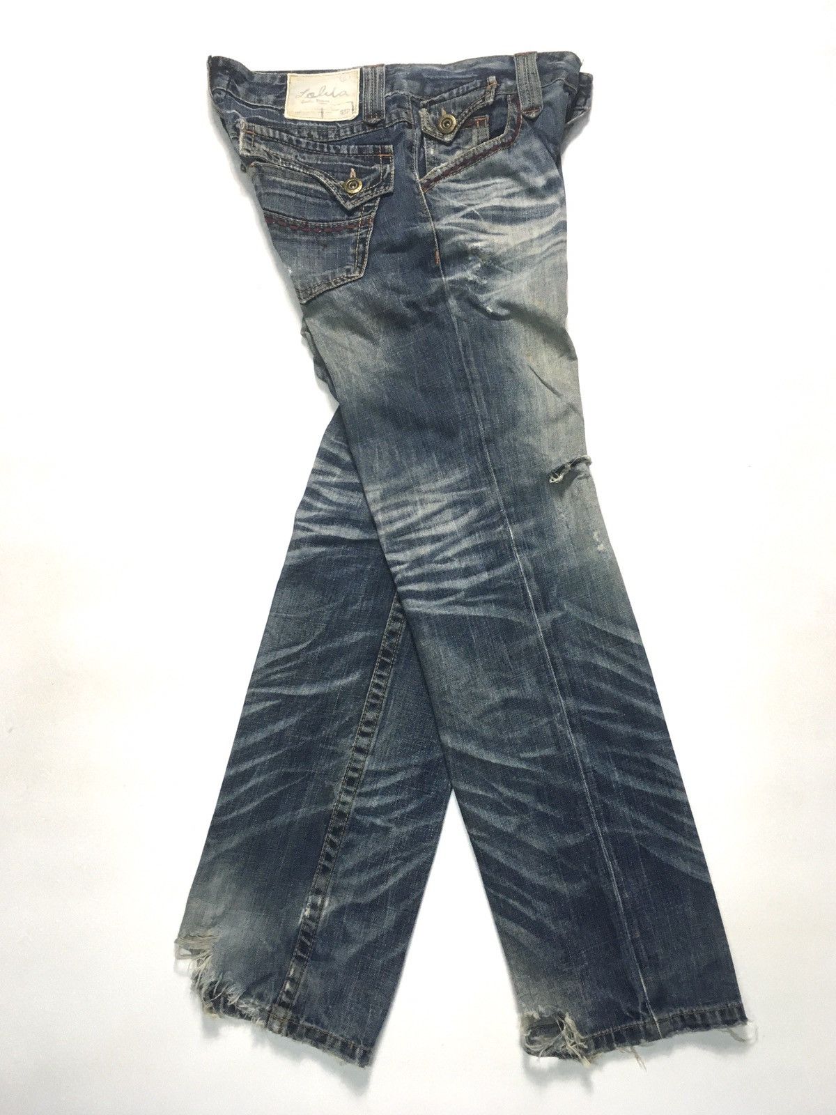 Japanese Brand × Vintage Vintage yoshitomo lara Lolita exotic distressed denim japan Size US 34 / EU 50 - 9 Thumbnail