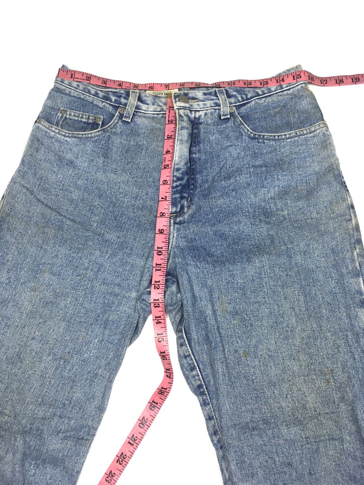 Guess × Vintage Vintage 80s guess jeans light blue wash denim Size US 31 - 3 Thumbnail