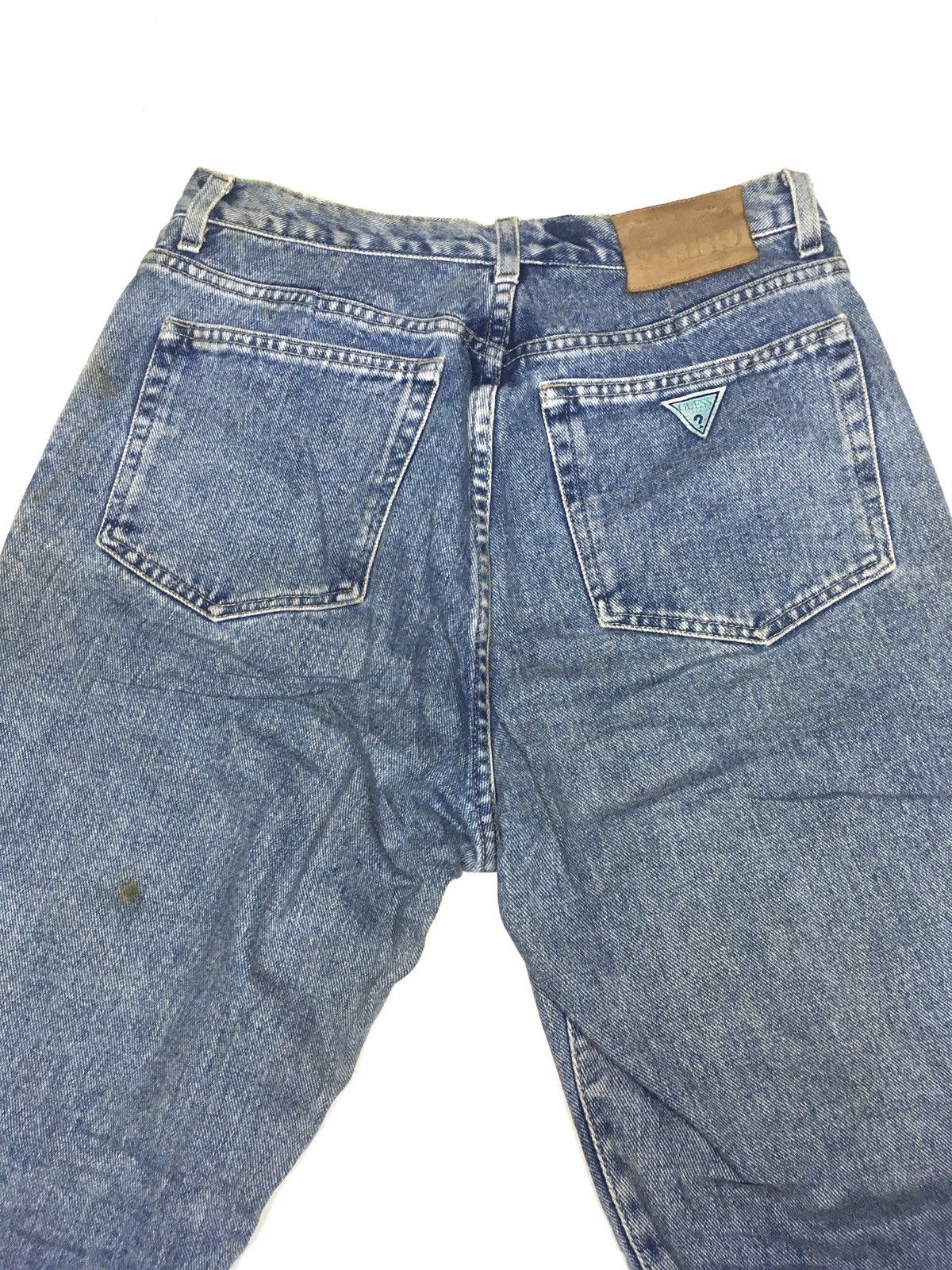 Guess × Vintage Vintage 80s guess jeans light blue wash denim Size US 31 - 6 Thumbnail